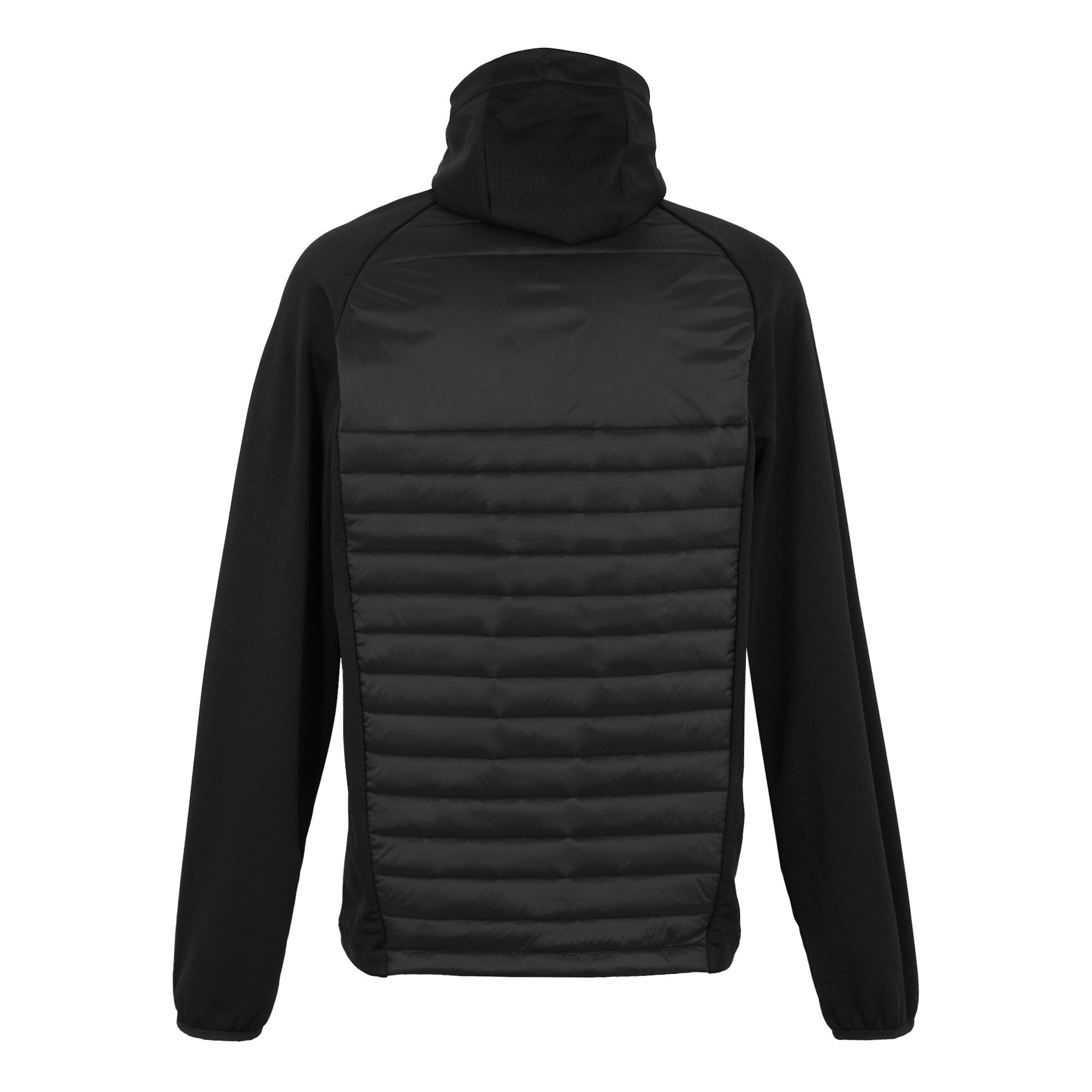 Men's Navigate Hybrid Jacket | Black Seal Grey