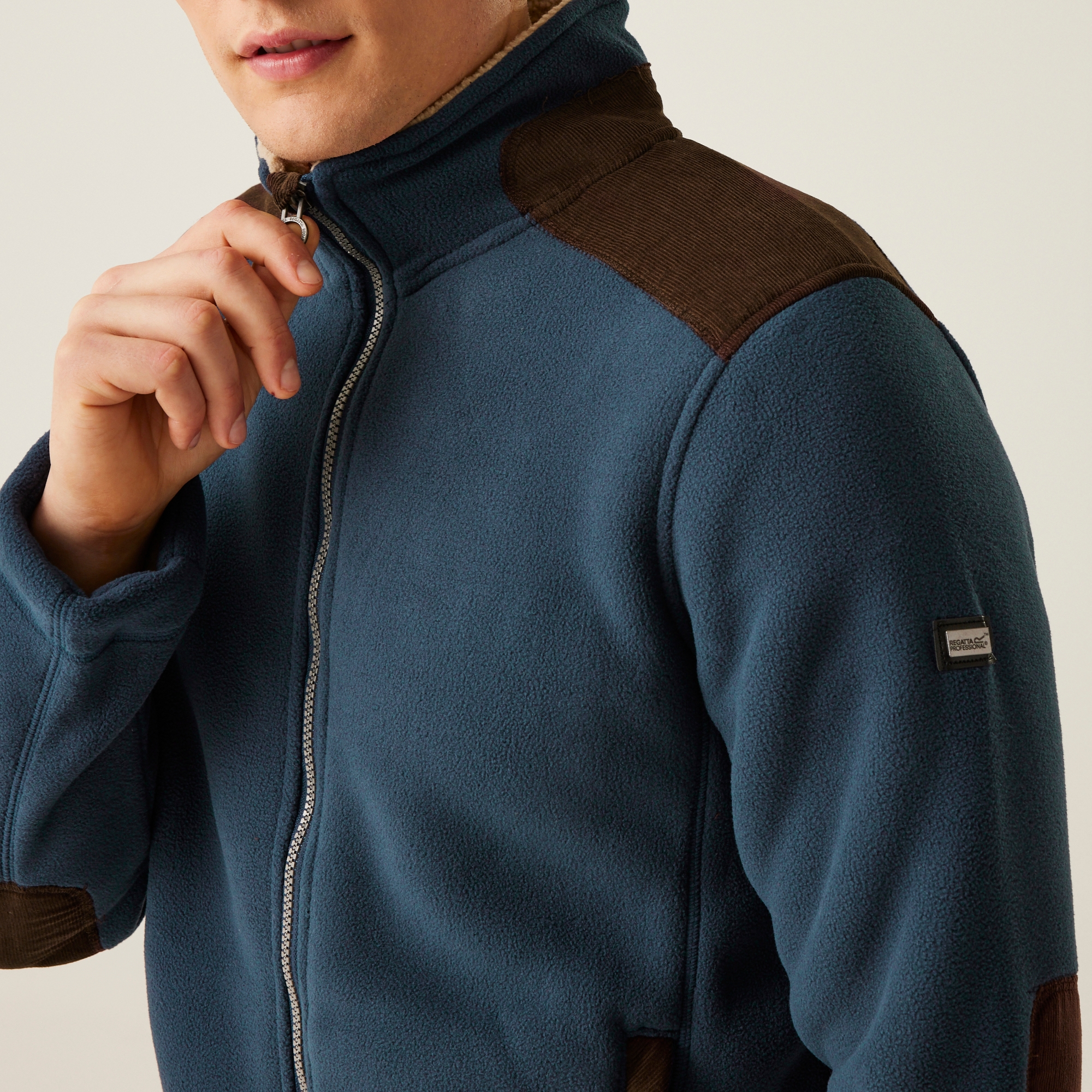 Men's Faversham Full Zip Fleece | Navy