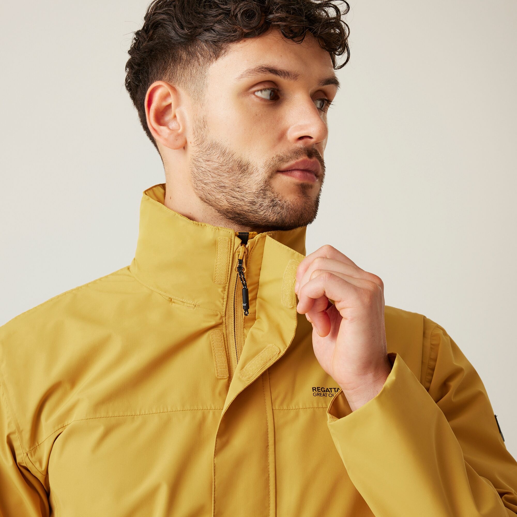 Men's Matt II Waterproof Jacket | Mustard