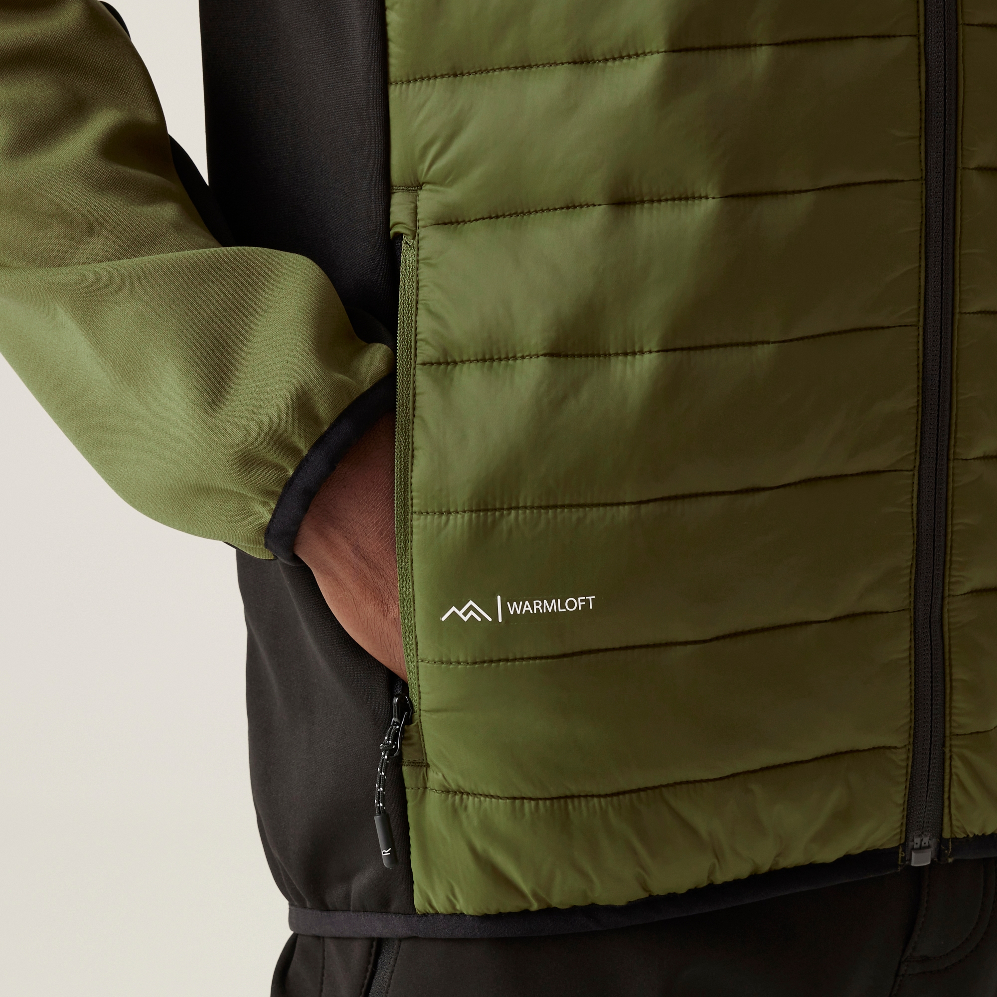 Men's Clumber IV Hybrid Jacket | Nephrite Green Black