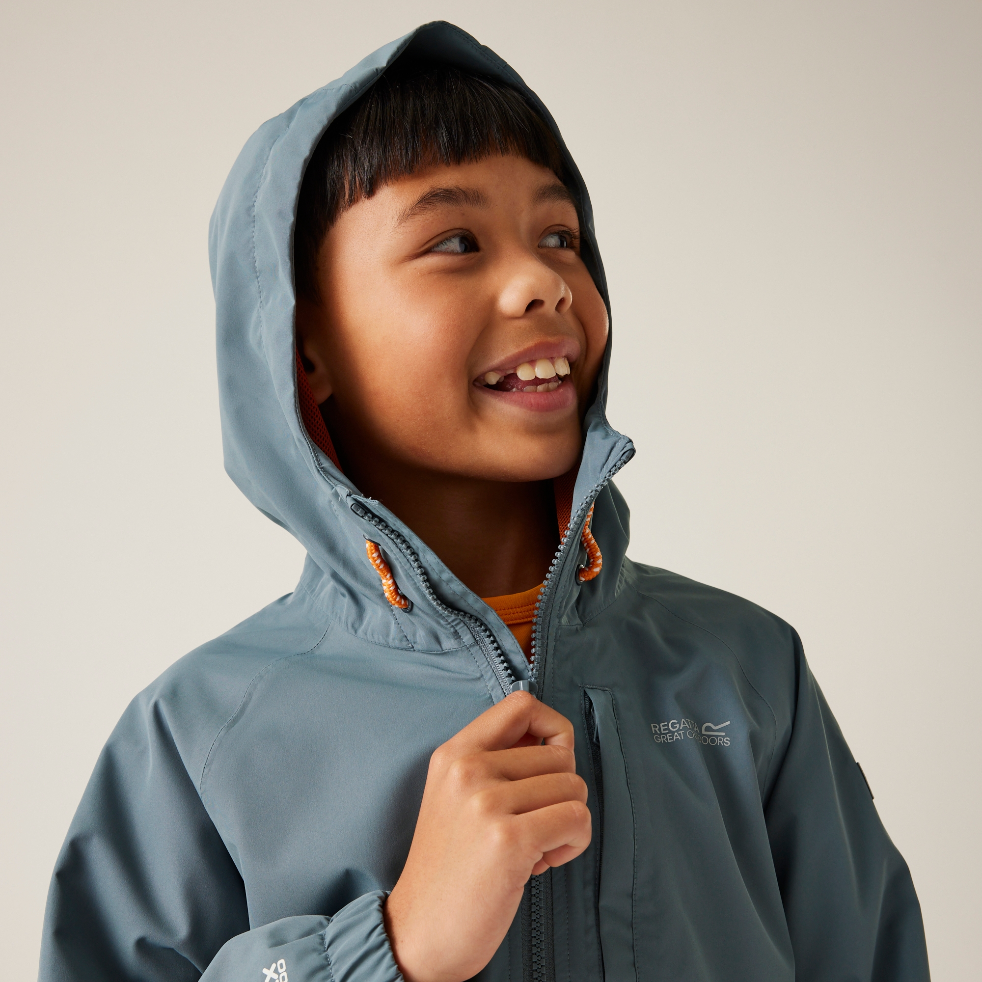 Kids' Hanleigh II Waterpoof Jacket | Stormy Weather Glacier Fox