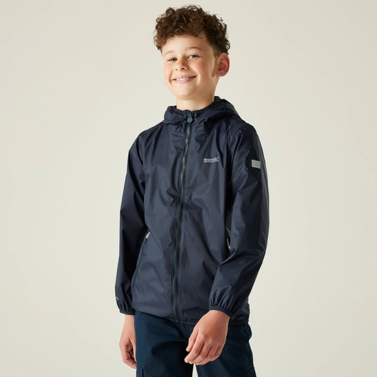 Kids' Lever II Waterproof Packaway Jacket | Peach Bloom