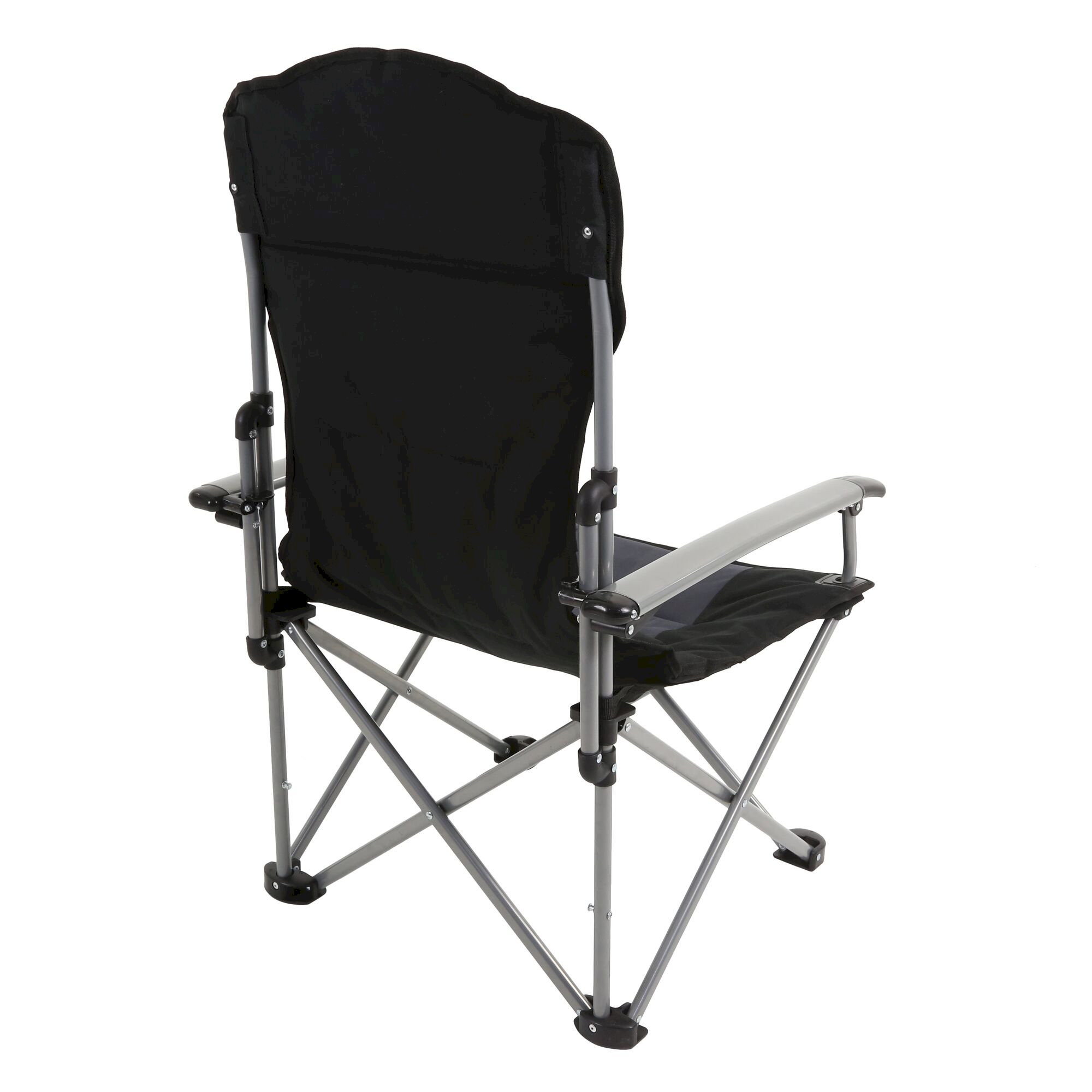 Forza Reinforced Folding Chair | Black Seal Grey