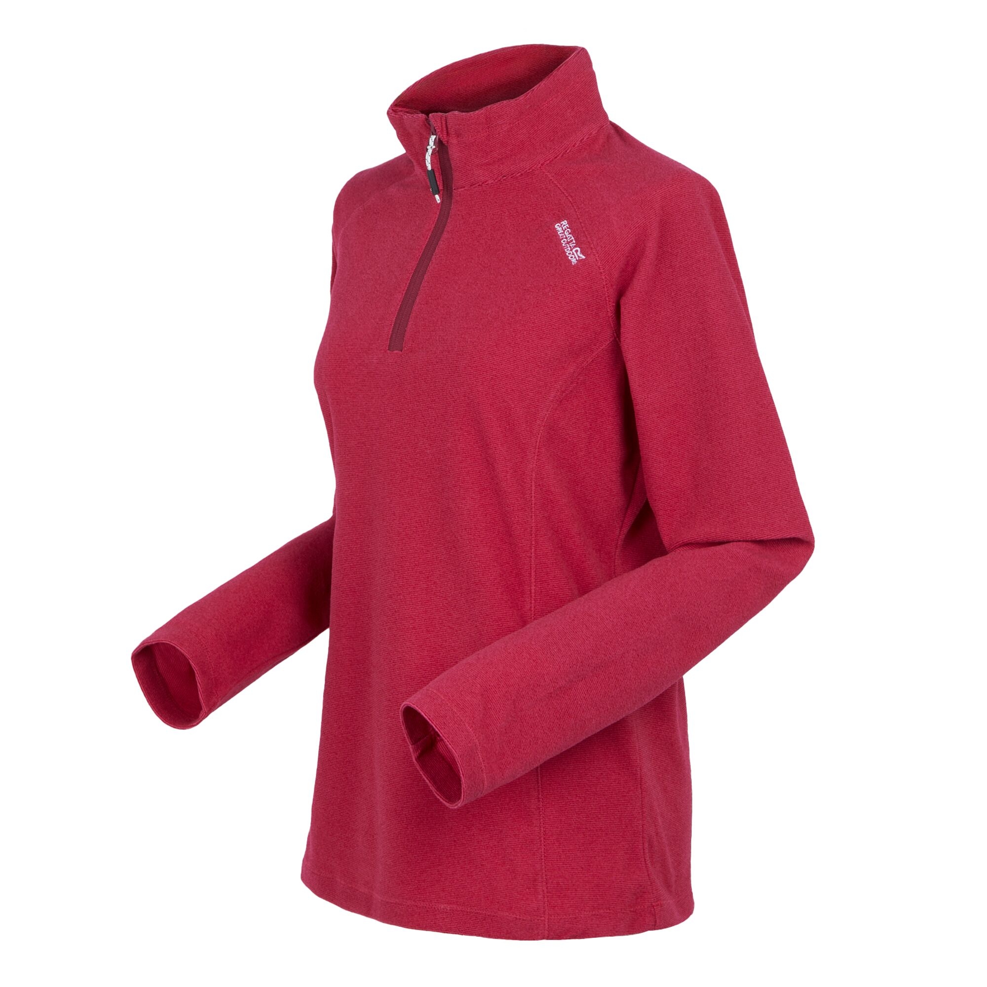Women's Montes Lightweight Half-Zip Fleece | Deep Pink/Hot Pink