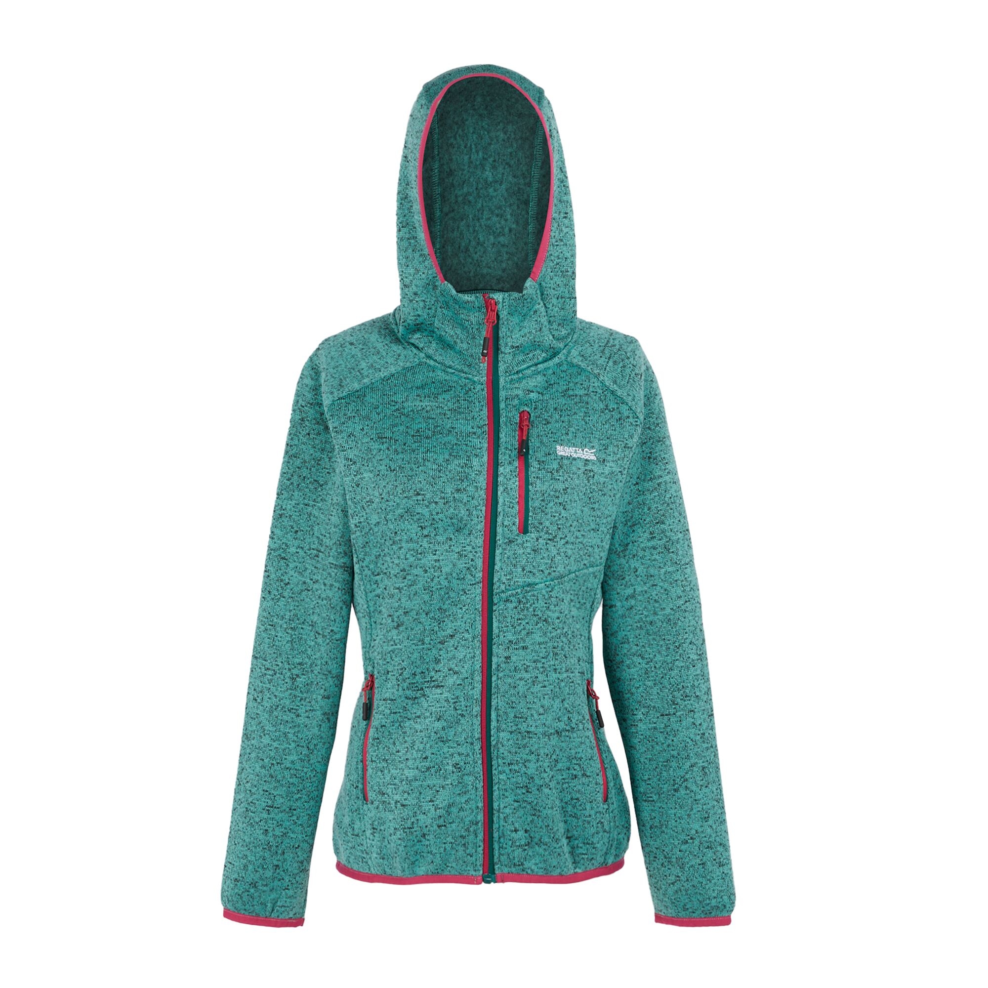 Women's Newhill Hooded Fleece | Dusty Green