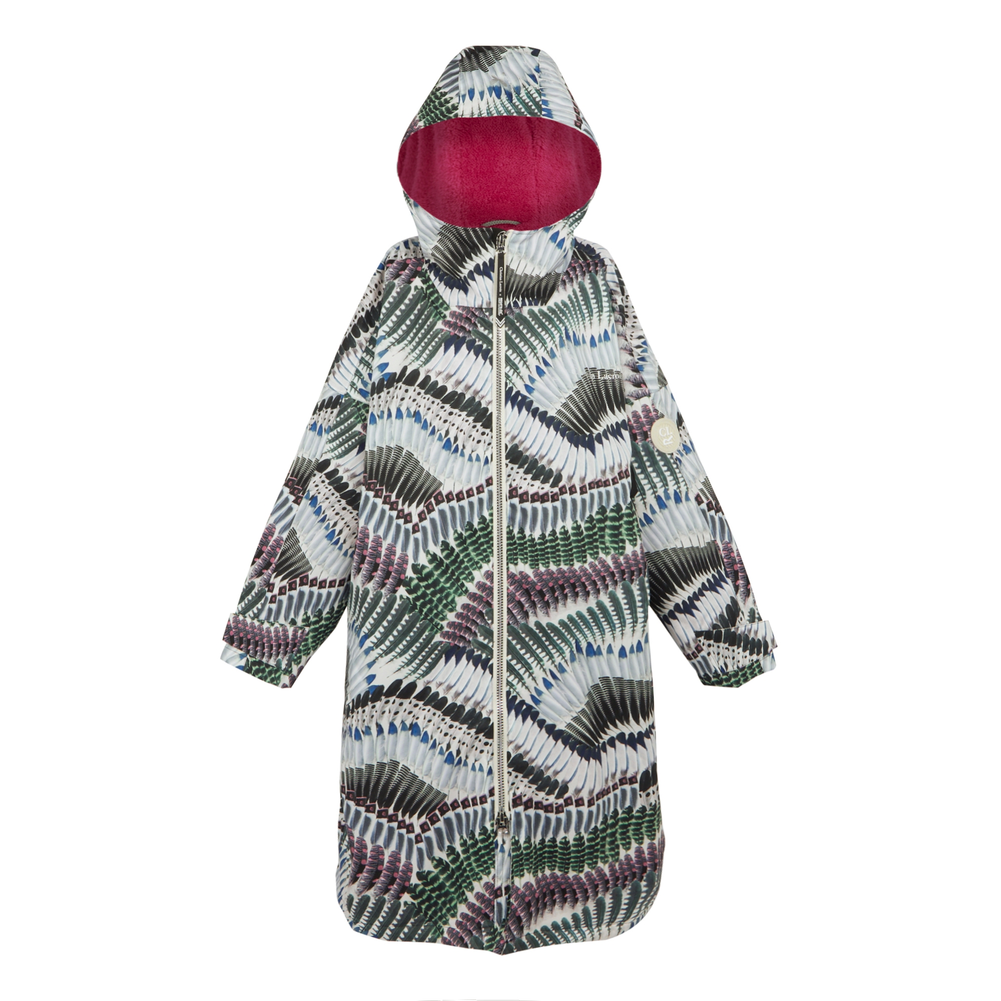Christian Lacroix - Unisex Lebosc Changing Robe | Prete Moi Ta Plume Print