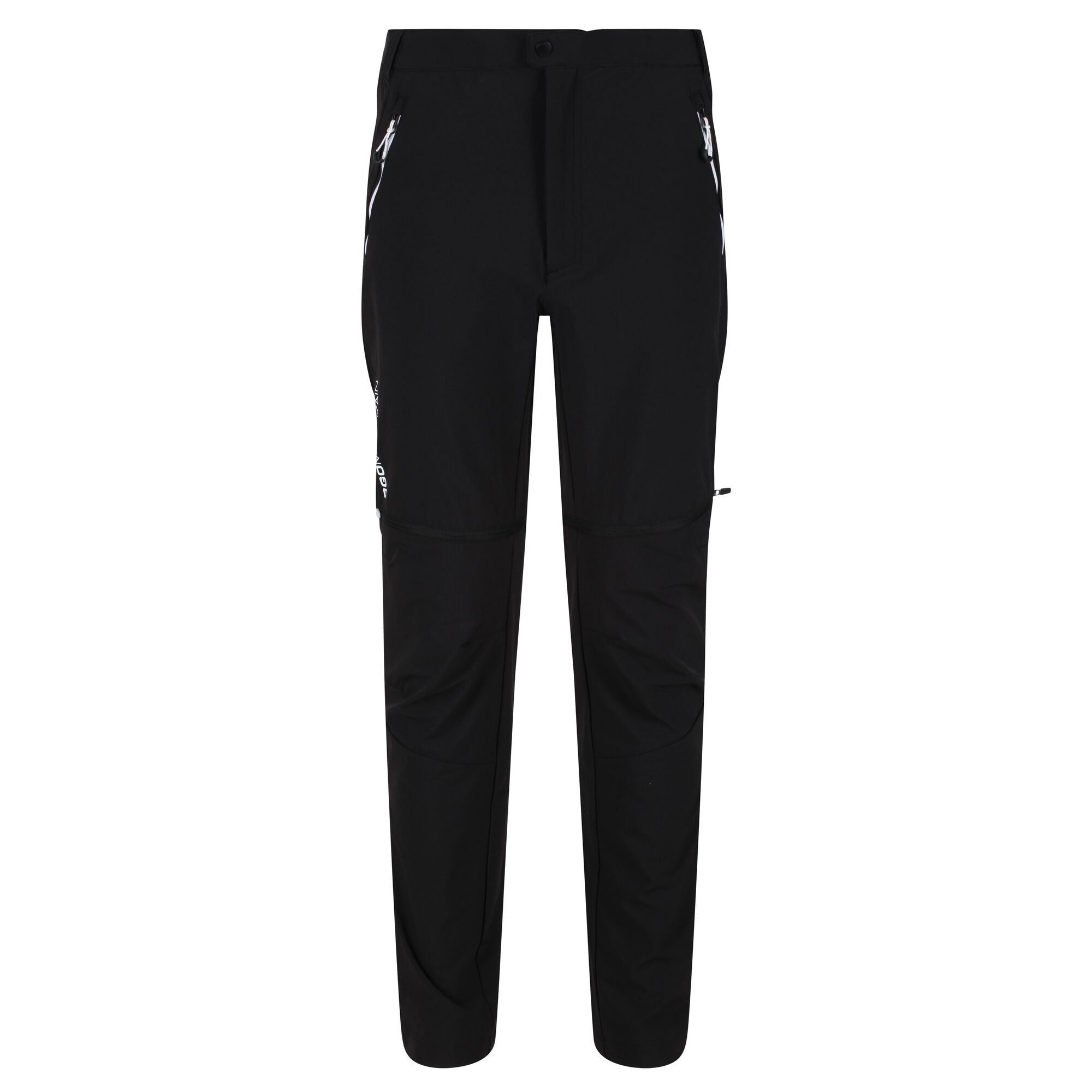 Men's Mountain Zip Off Walking Trousers | Black