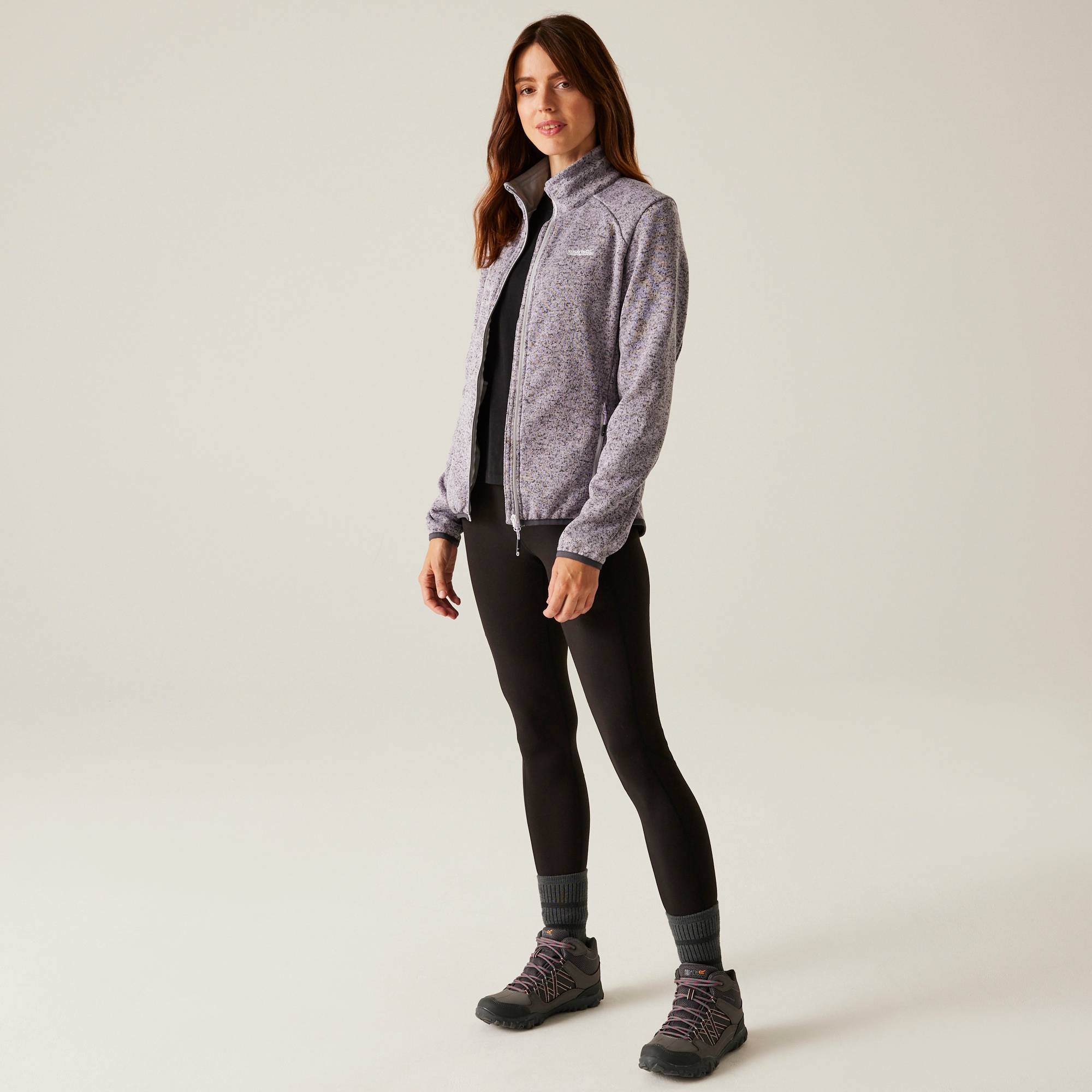 Women's Newhill II Full Zip Fleece | Lilac Thistle Lilac Hint