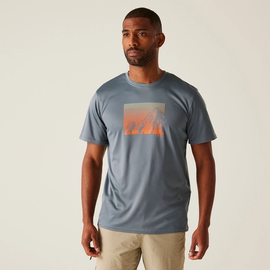 Men's Fingal IX T-Shirt | Tangerine Tango