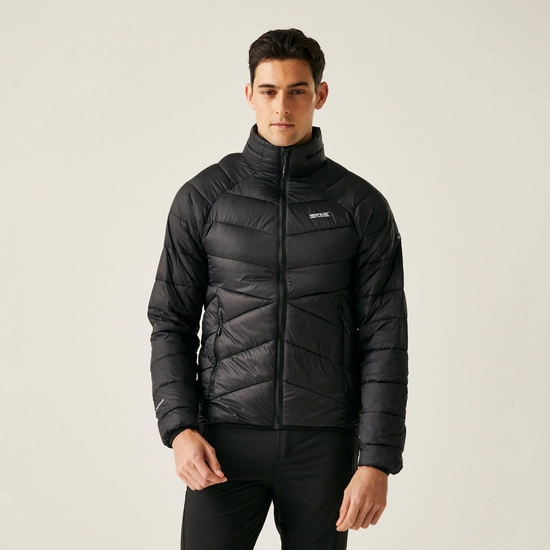 Men's Dalent Padded Jacket | Red Ochre Black