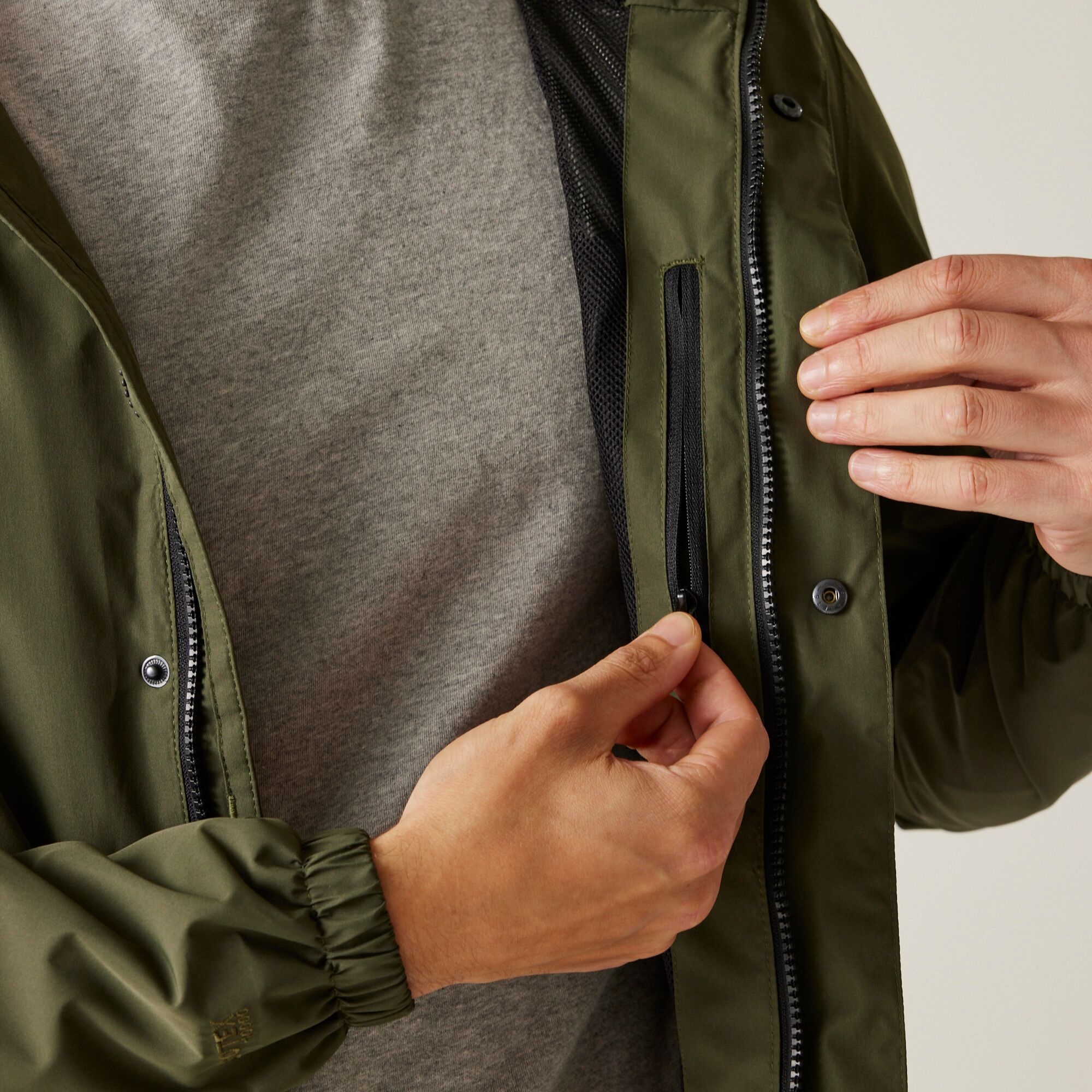 Men's Bayano II Waterproof Jacket | Dark Khaki