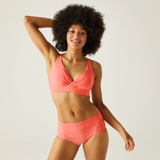 Women's Paloma Bikini Top | Navy White Seeksucker Stripe