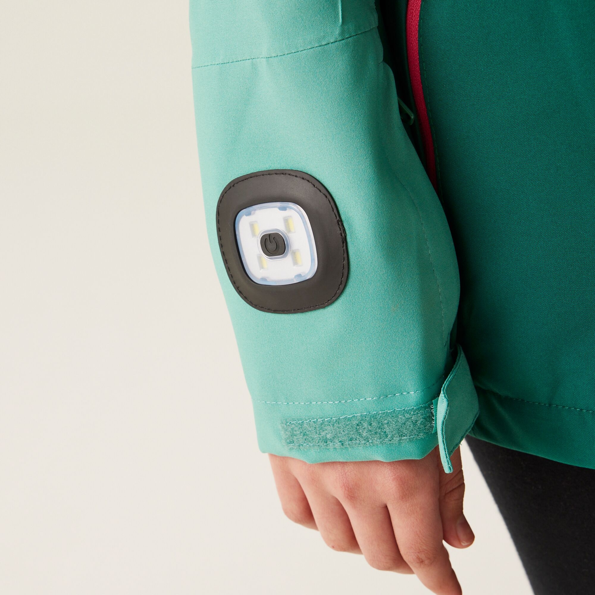 Girls Trekktain 3-in-1 Jacket | Rain Forest Dusty Green