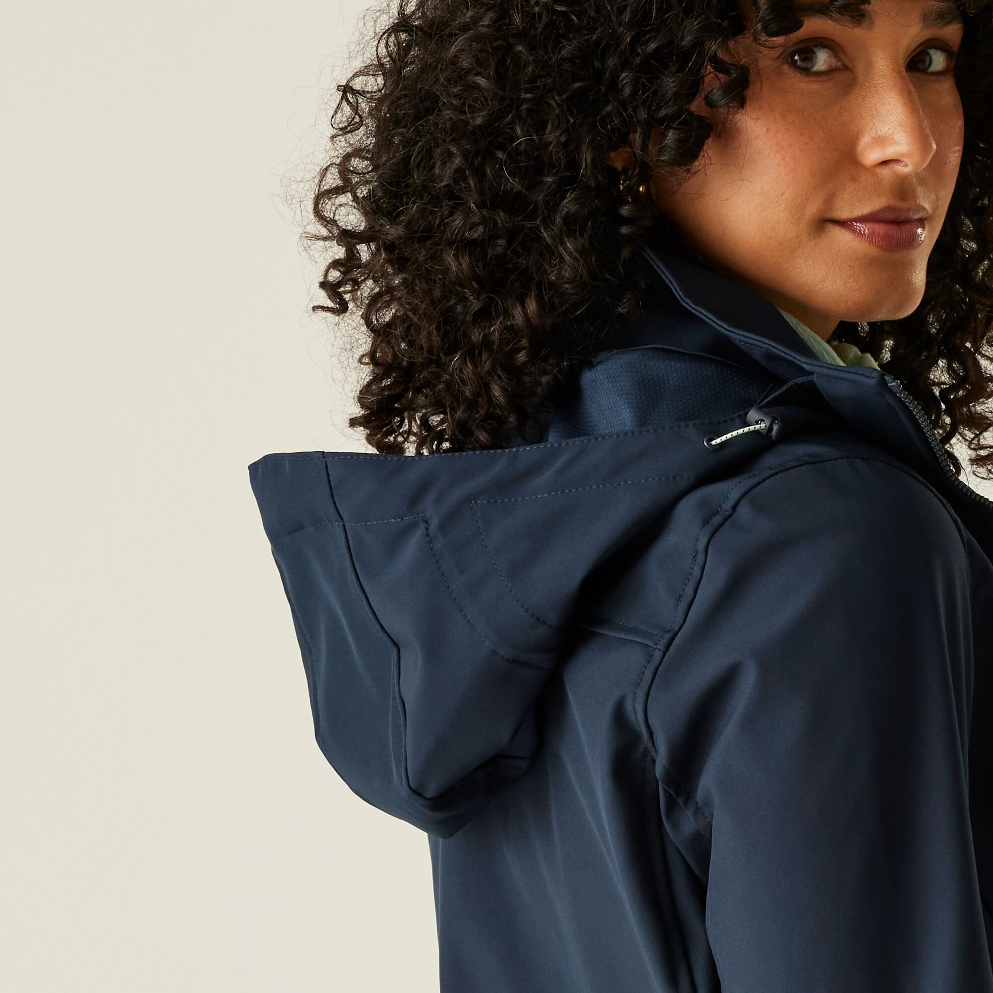 Women's Carisbrooke Softshell Jacket | Navy Aruba Blue