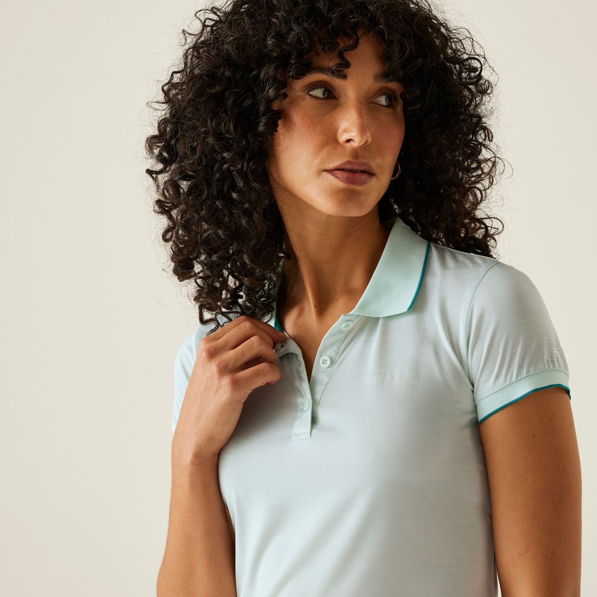 Women's Remex II Active Polo Shirt | Icy Morn