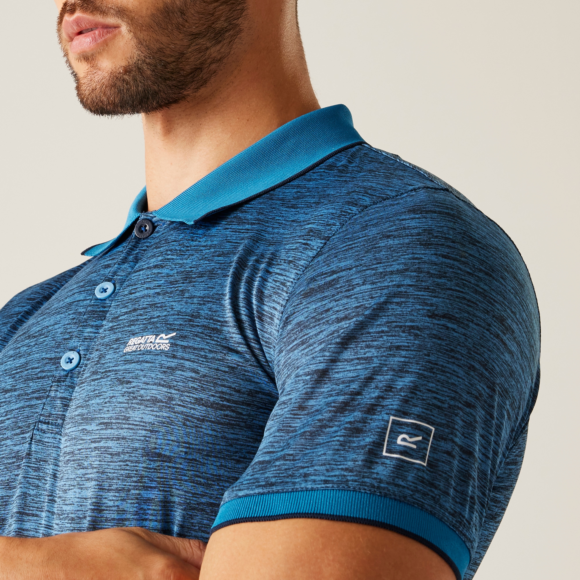 Men's Remex II Jersey Polo Shirt | Elysium Blue