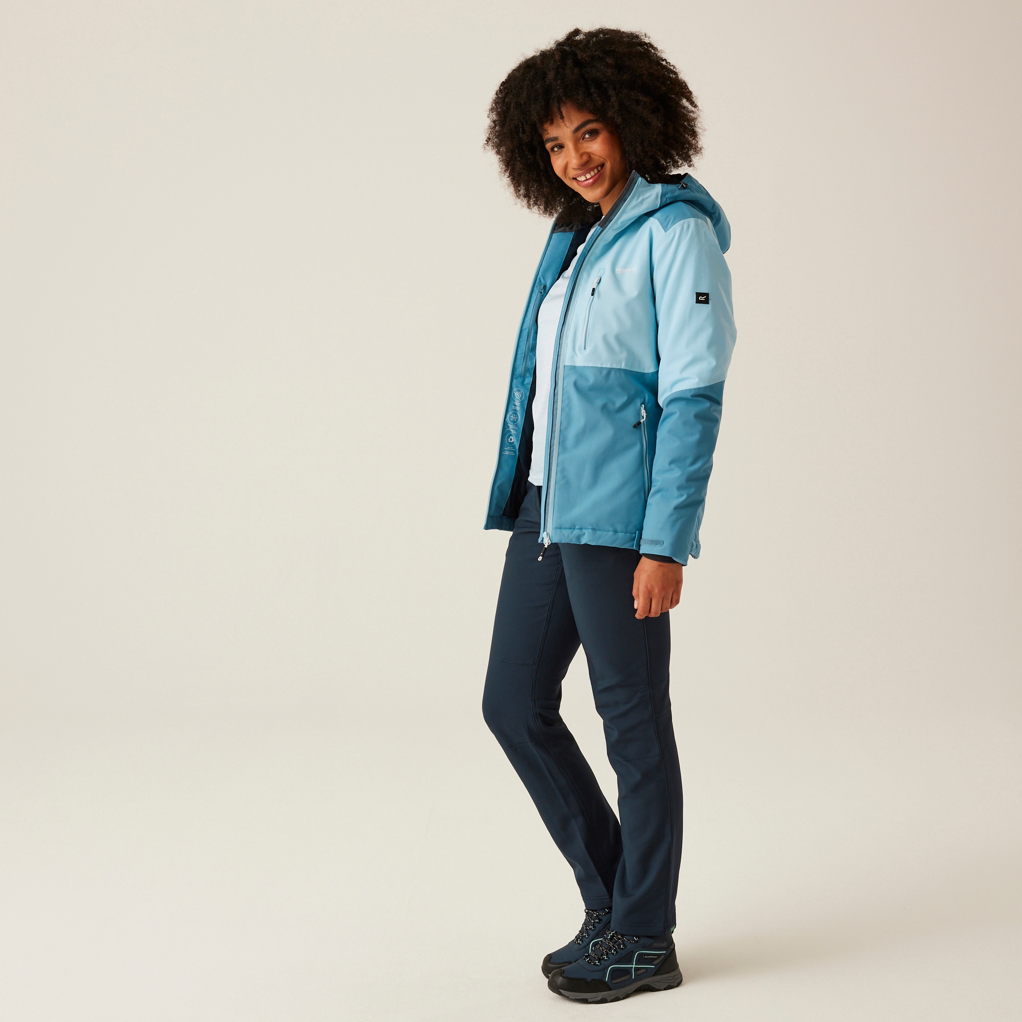 Women's Kelora Waterproof Insulated Jacket | Coronet Blue Clear Sky
