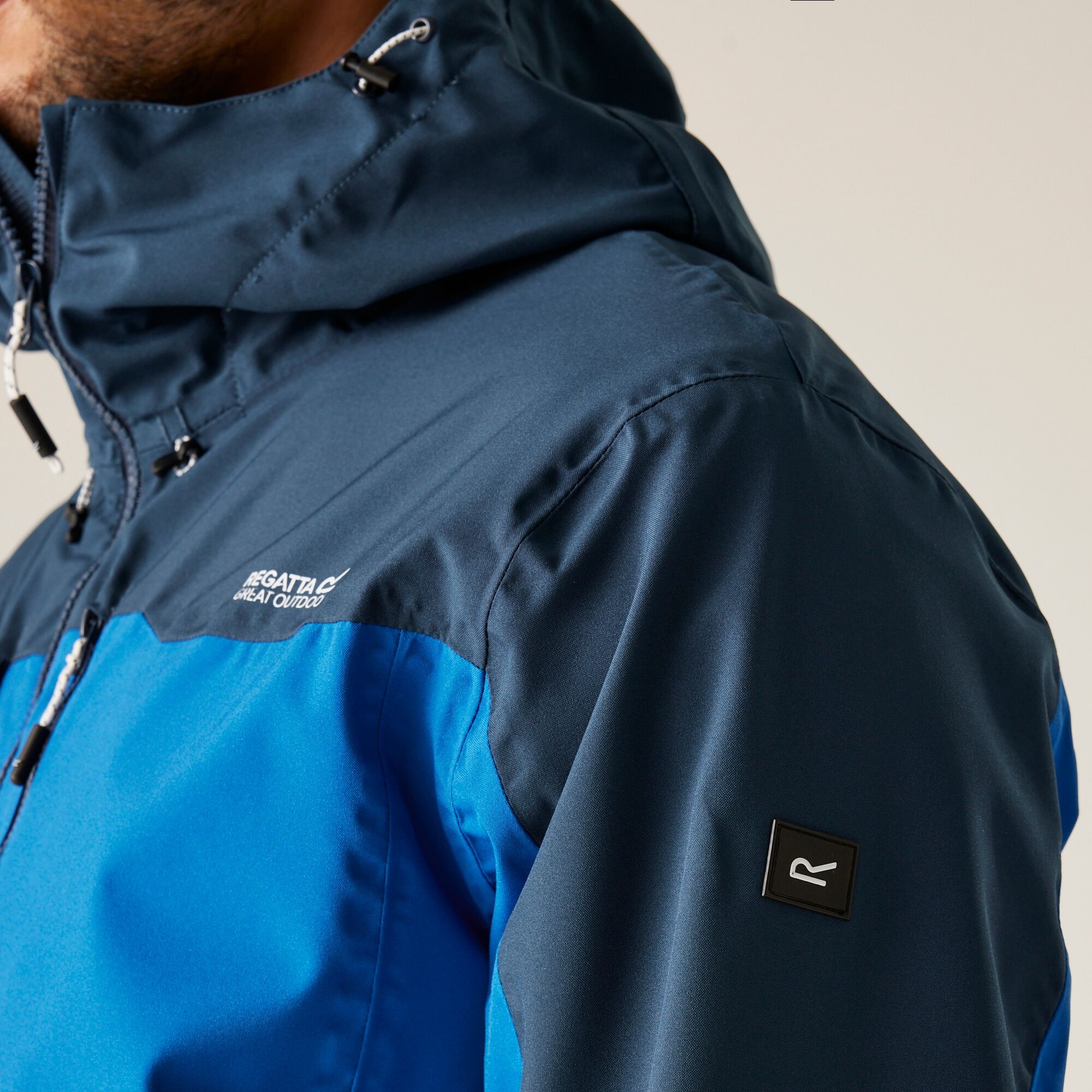 Men's Maland II Waterproof Jacket | Olympian Blue Moonlight Denim Navy