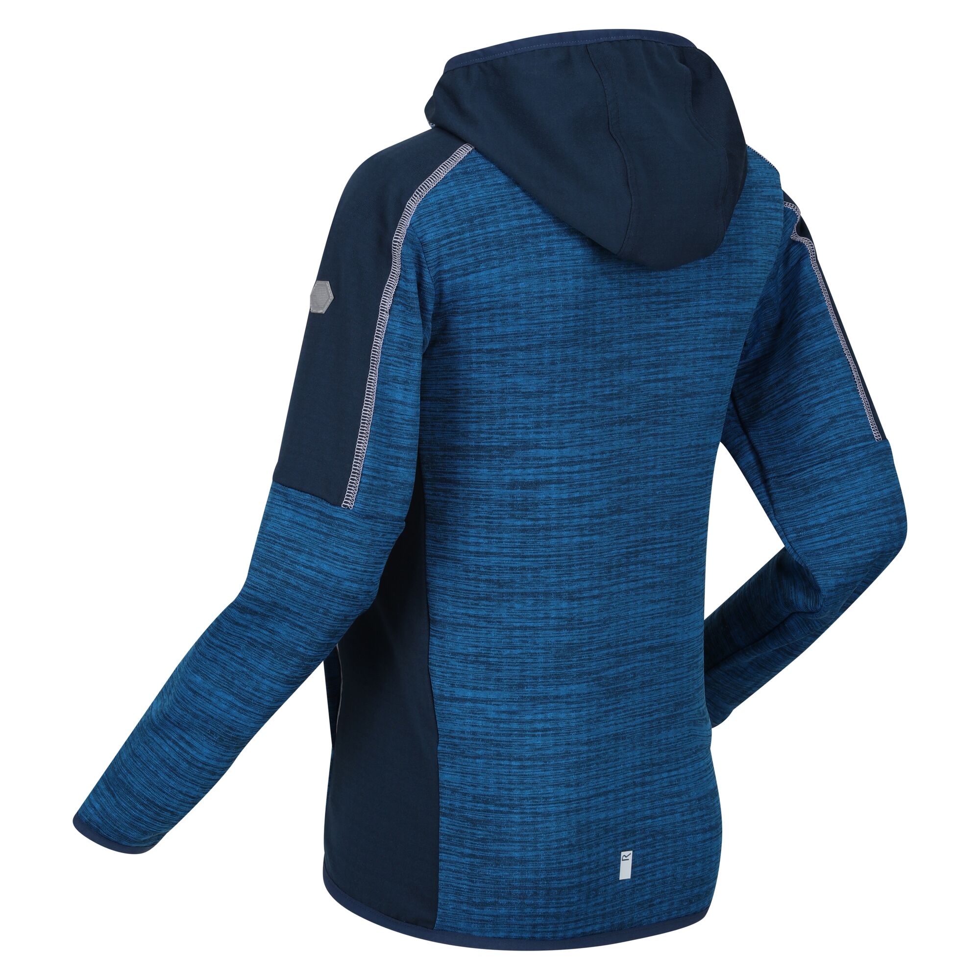 Kids' Burnton Full Zip Fleece | Indigo Blue Blue Wing
