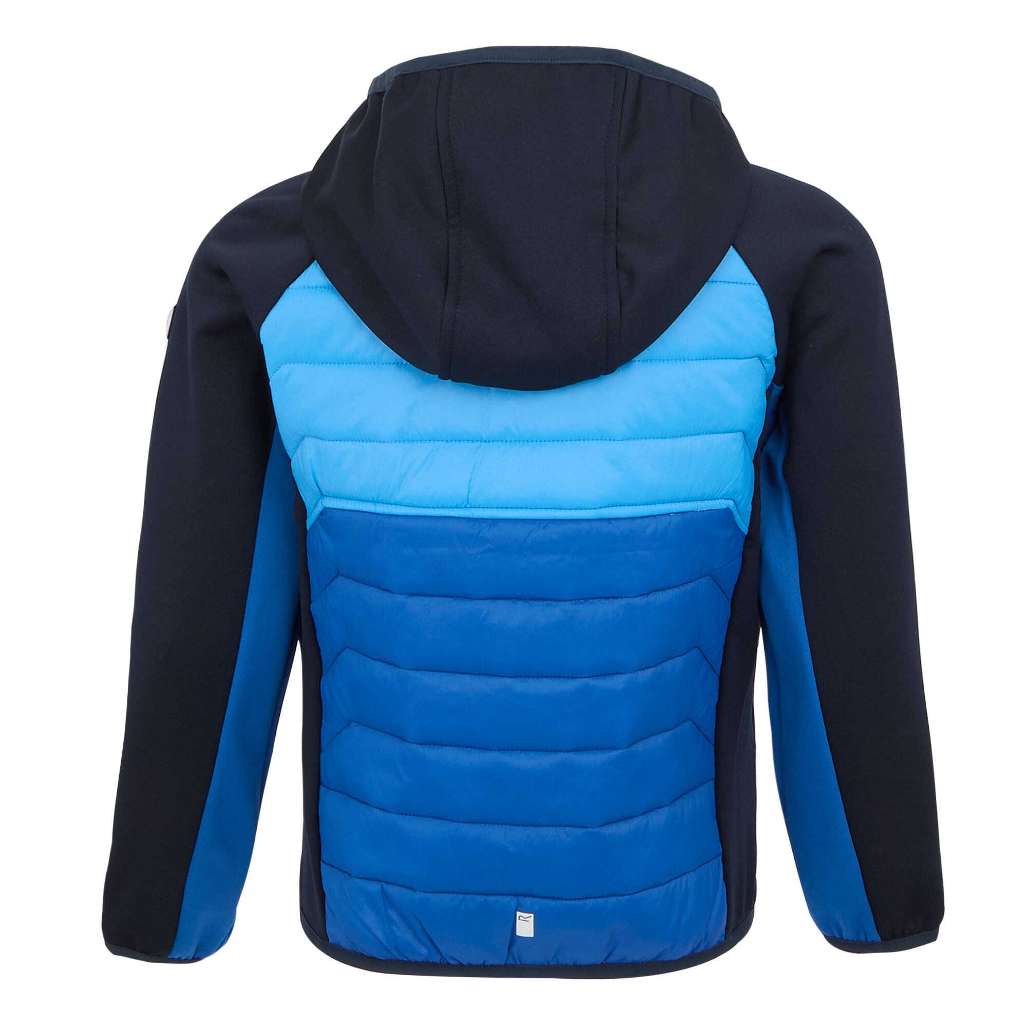 Kids' Kielder IX Hybrid Jacket | Olympian Blue Elysium Blue Navy Tango Tangerine