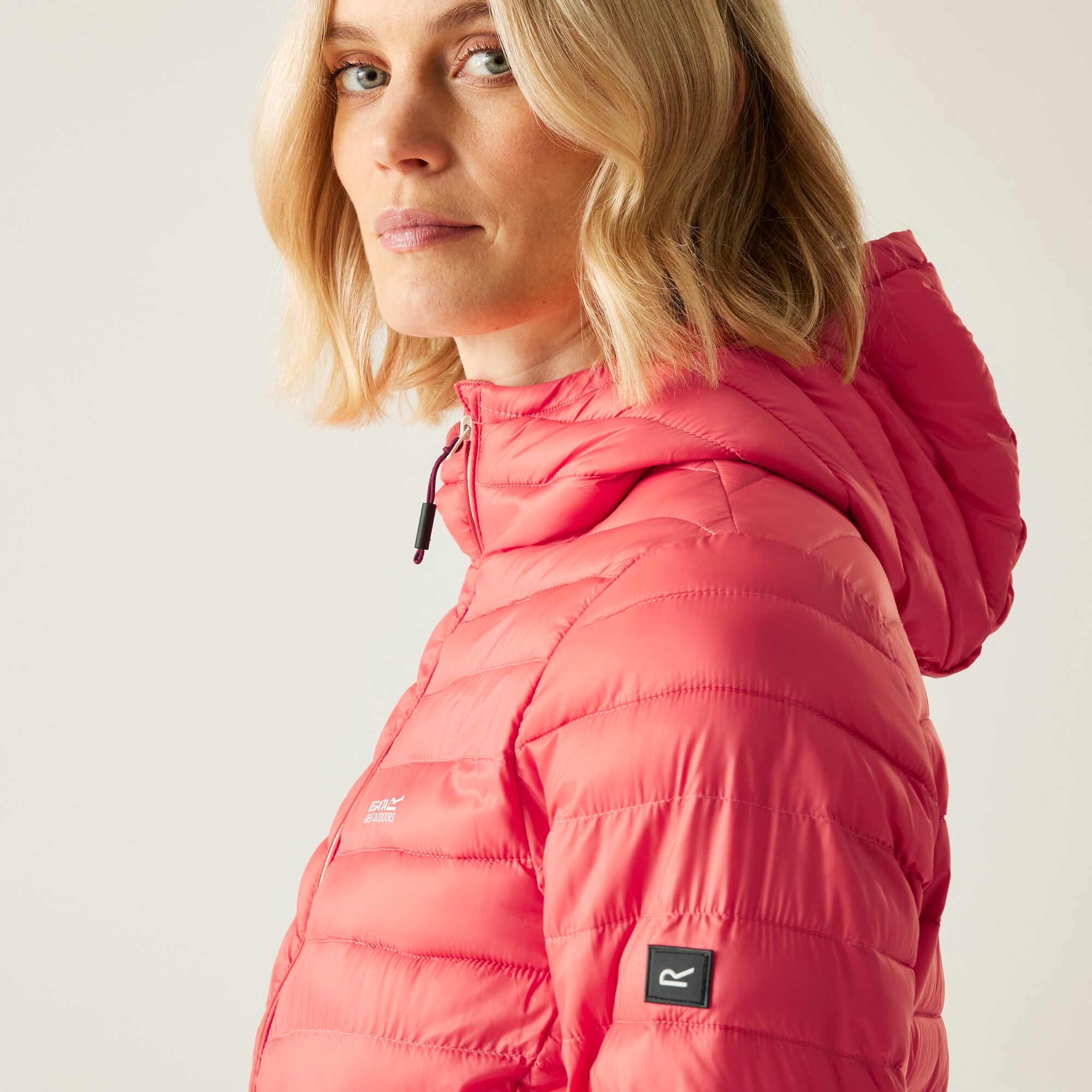 Women's Hurden Padded Jacket | Peach Bloom Light Vanilla