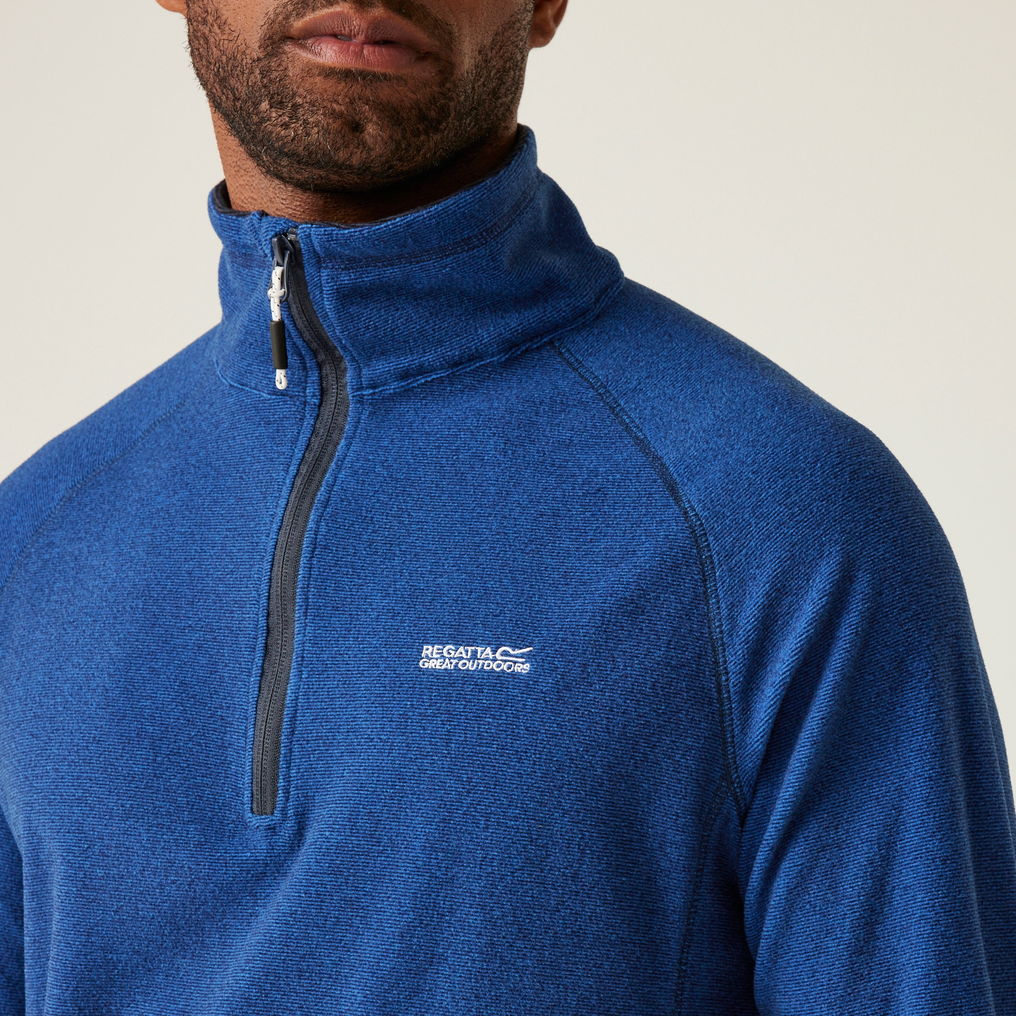 Men's Montes Lightweight Half Zip Fleece | Olympian Blue Navy