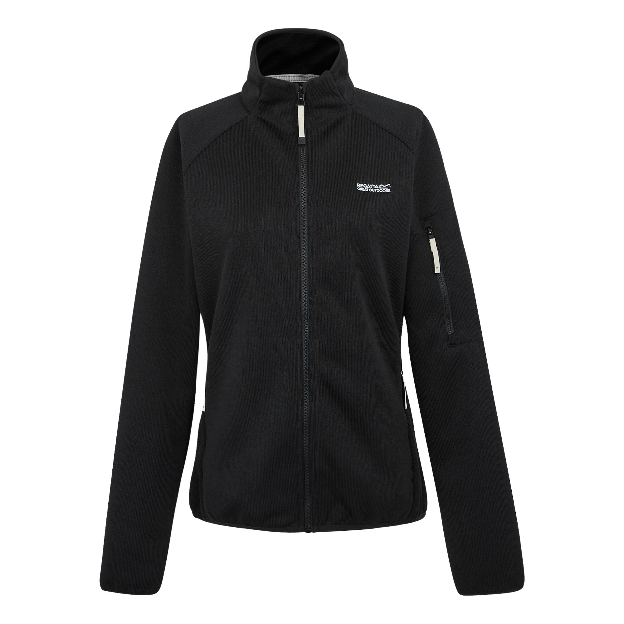 Women's Ravenhill Full Zip Fleece | Black Light Vanilla