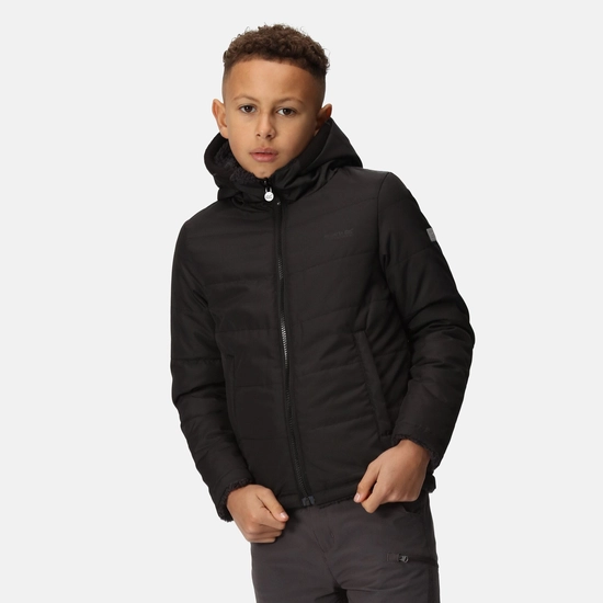 Kids' Kyrell Reversible Jacket | Mineral Red Burgundy Zebra