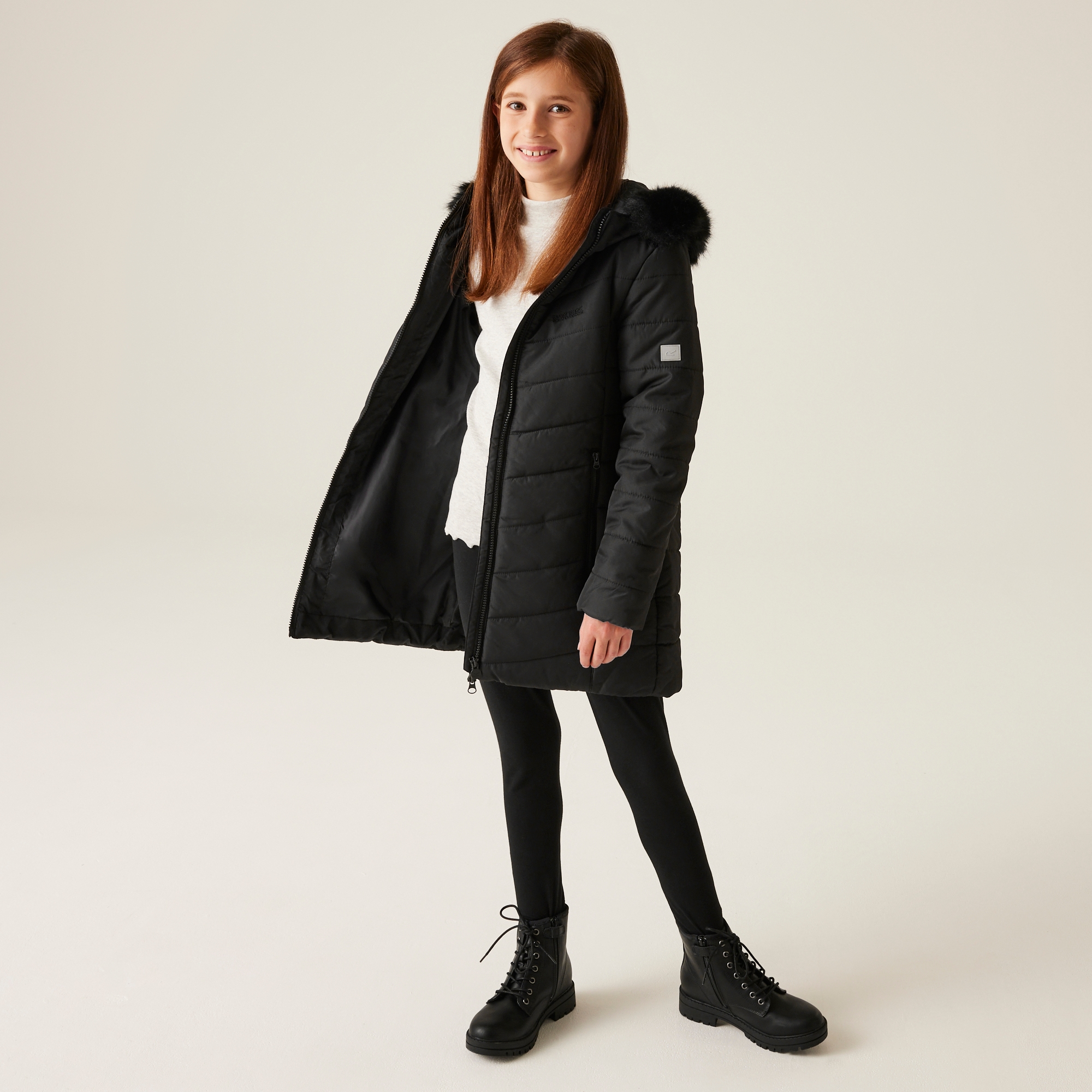 Kids' Fabrizia Insulated Jacket | Black