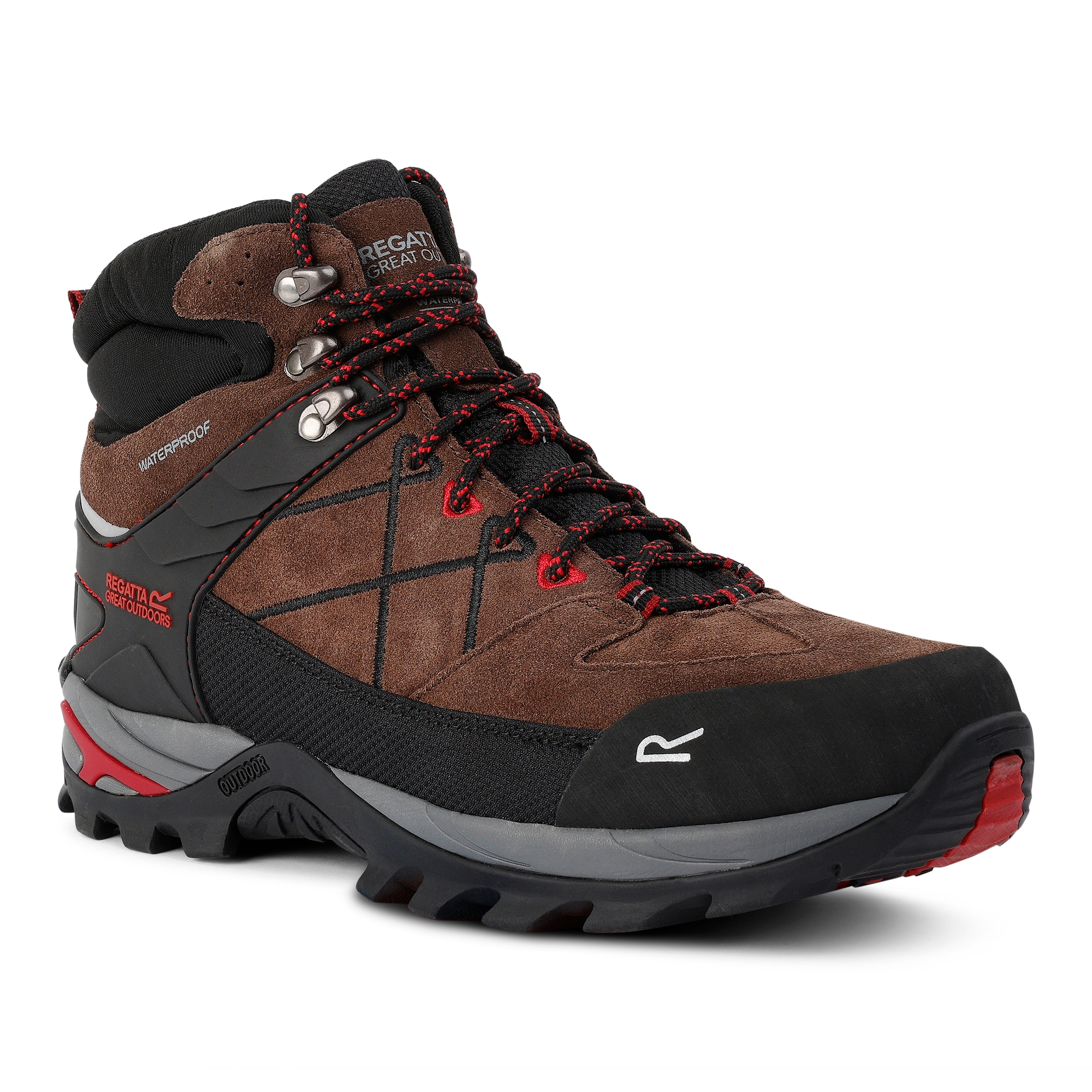 Men's Samaris Pro II Walking Boots | Chestnut Dark Red