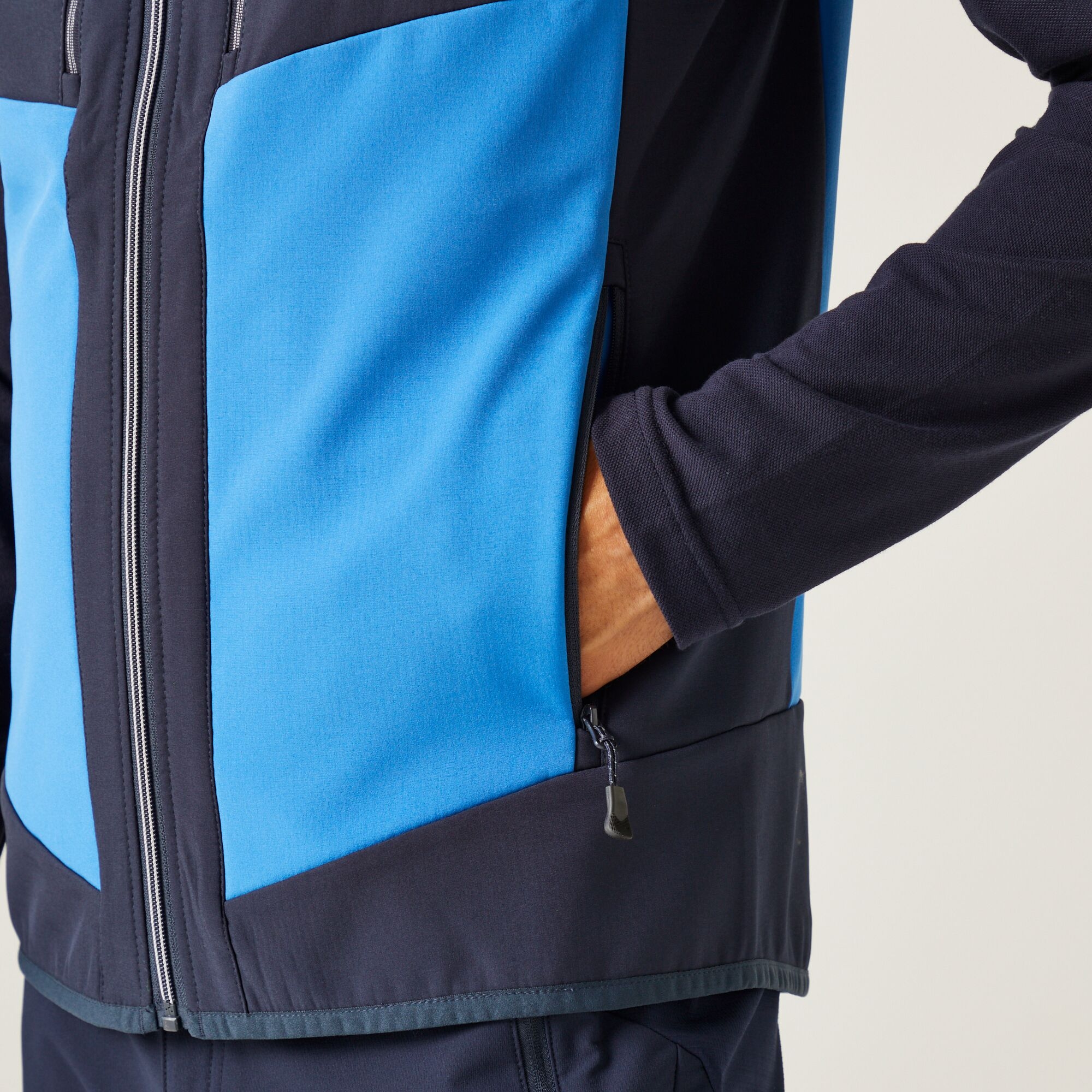 Men's E-Volve 2 Layer Softshell Bodywarmer | Strong Blue Navy