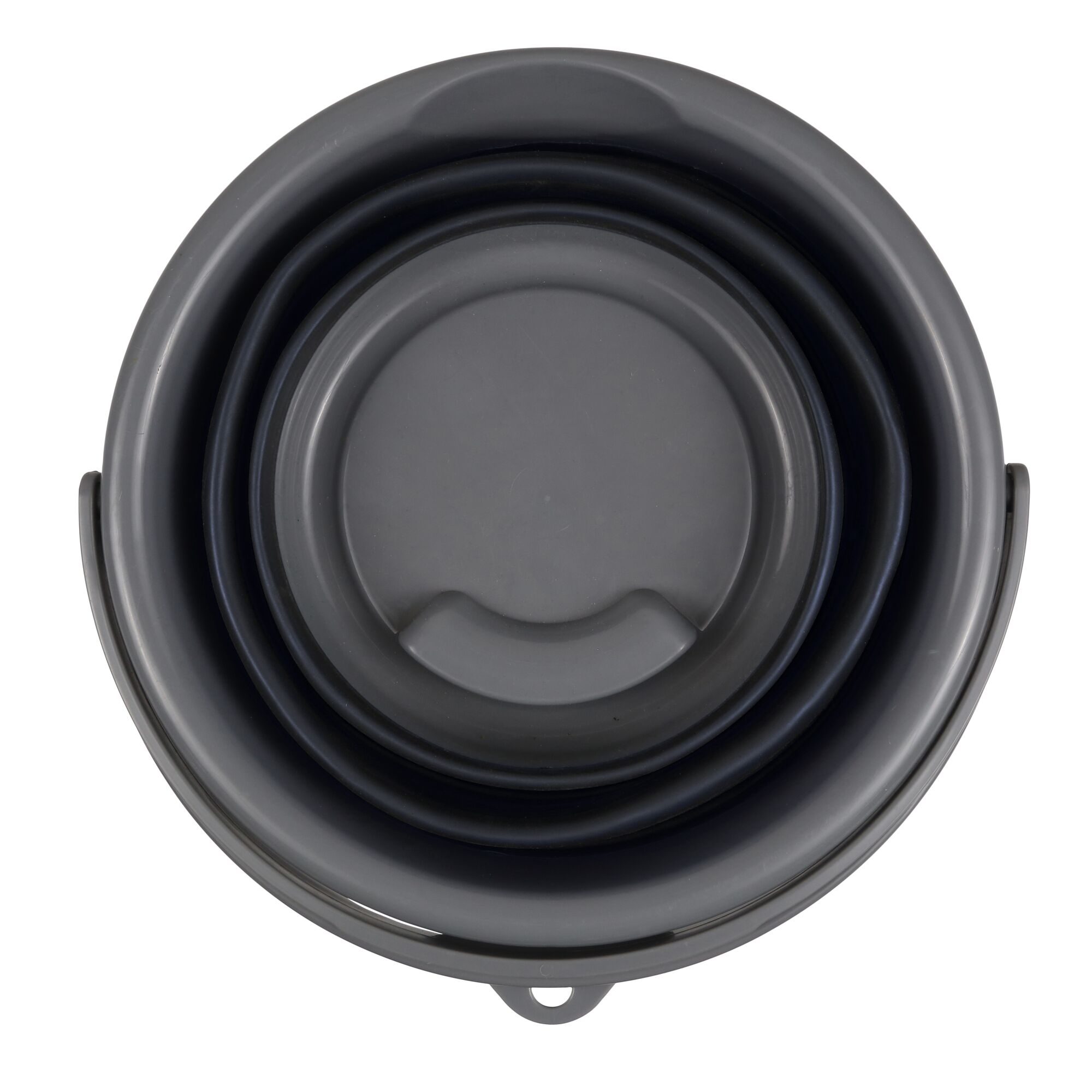 5L Folding Bucket | Ebony Grey