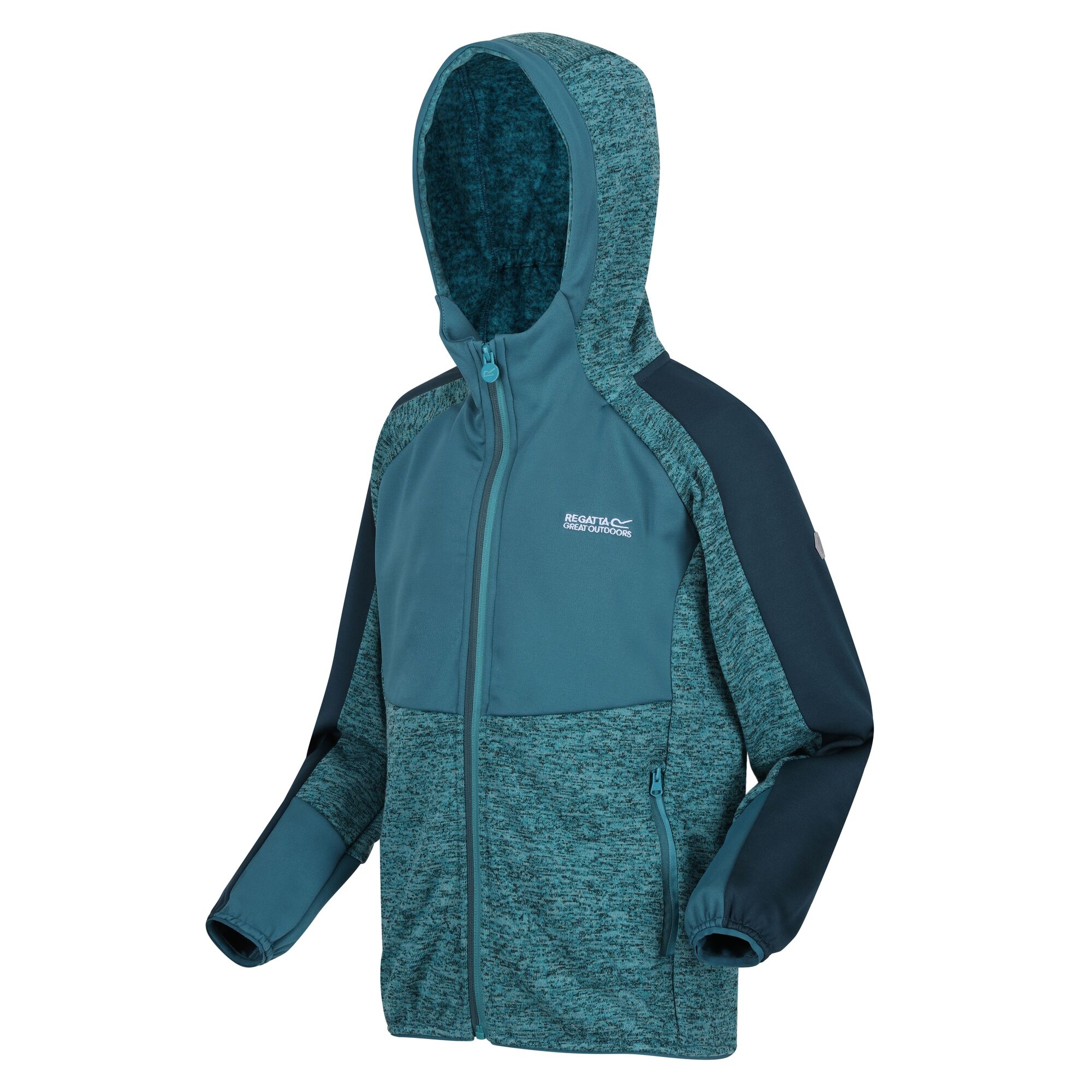 Kids' Dissolver VI Marl Knit Fleece | Pagoda Blue Dragonfly