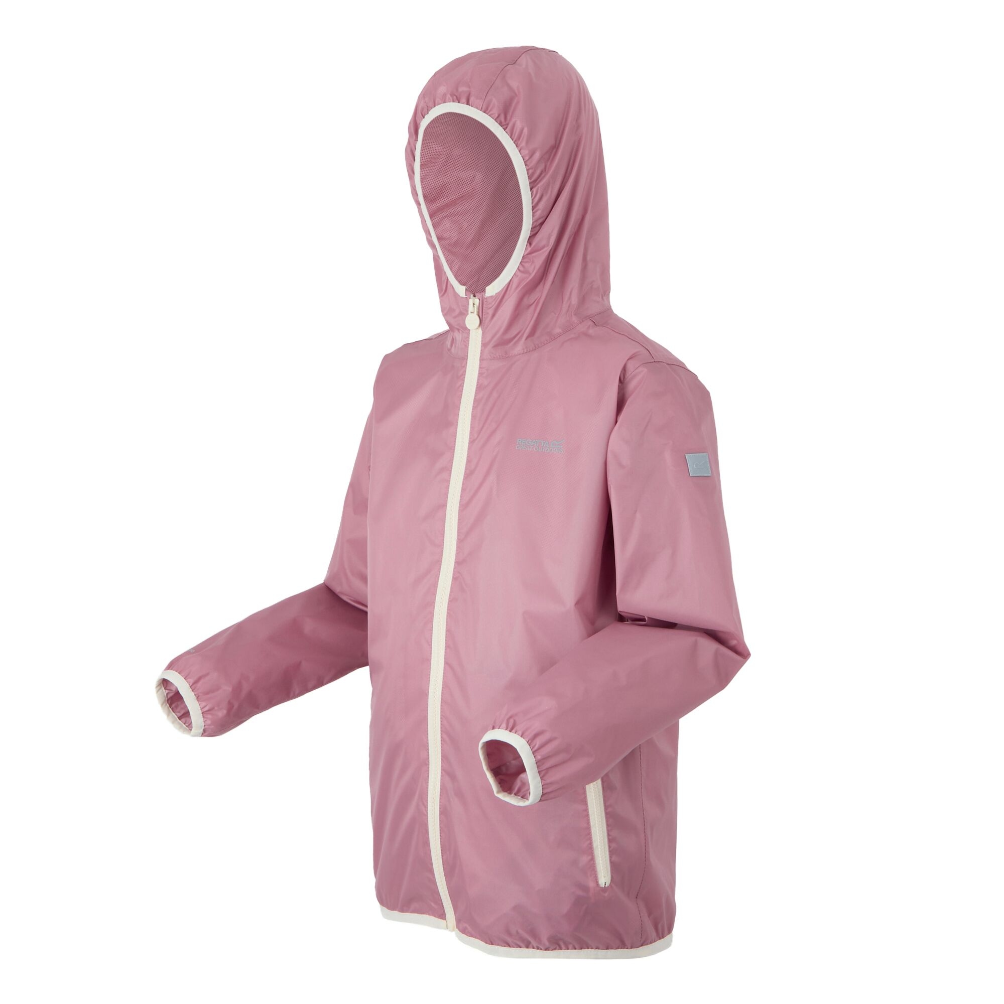 Kids' Lever II Waterproof Packaway Jacket | Lilas Light Vanilla
