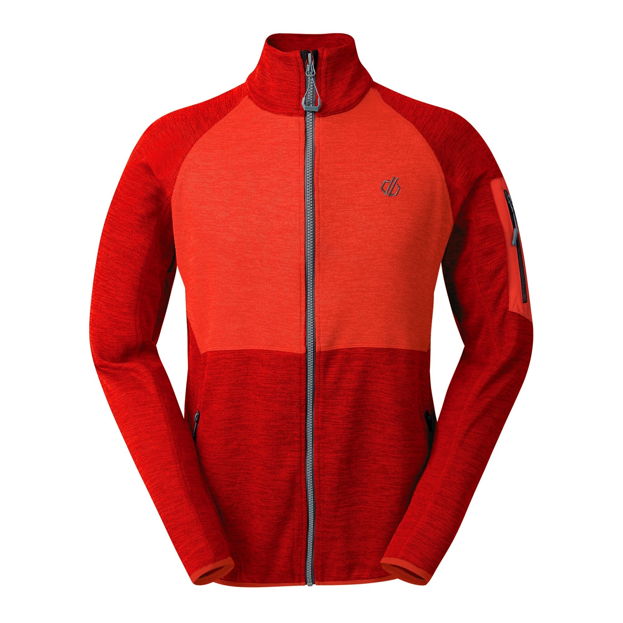 Men's Torrek Mountain Zip Through Fleece | Danger Red