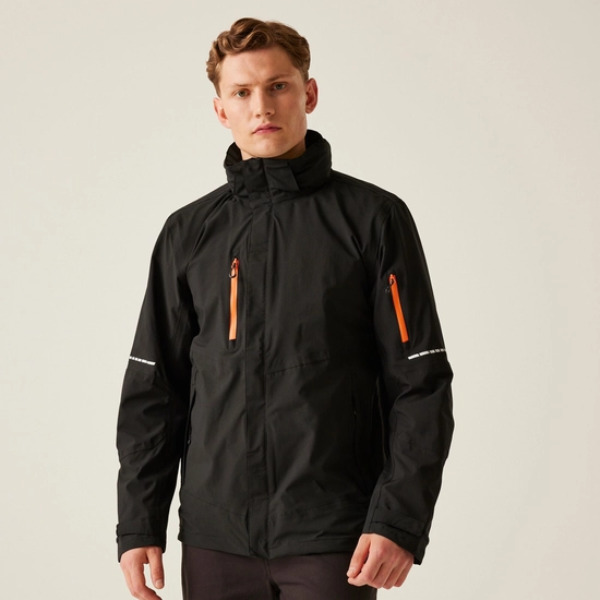 Men's X-Pro Exosphere II Shell Jacket | Oxford Blue Black