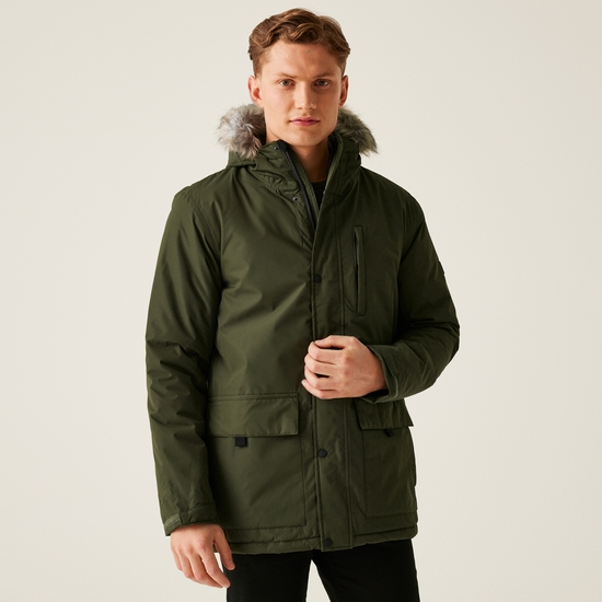 Men's Salinger IV Waterproof Jacket | Dark Khaki