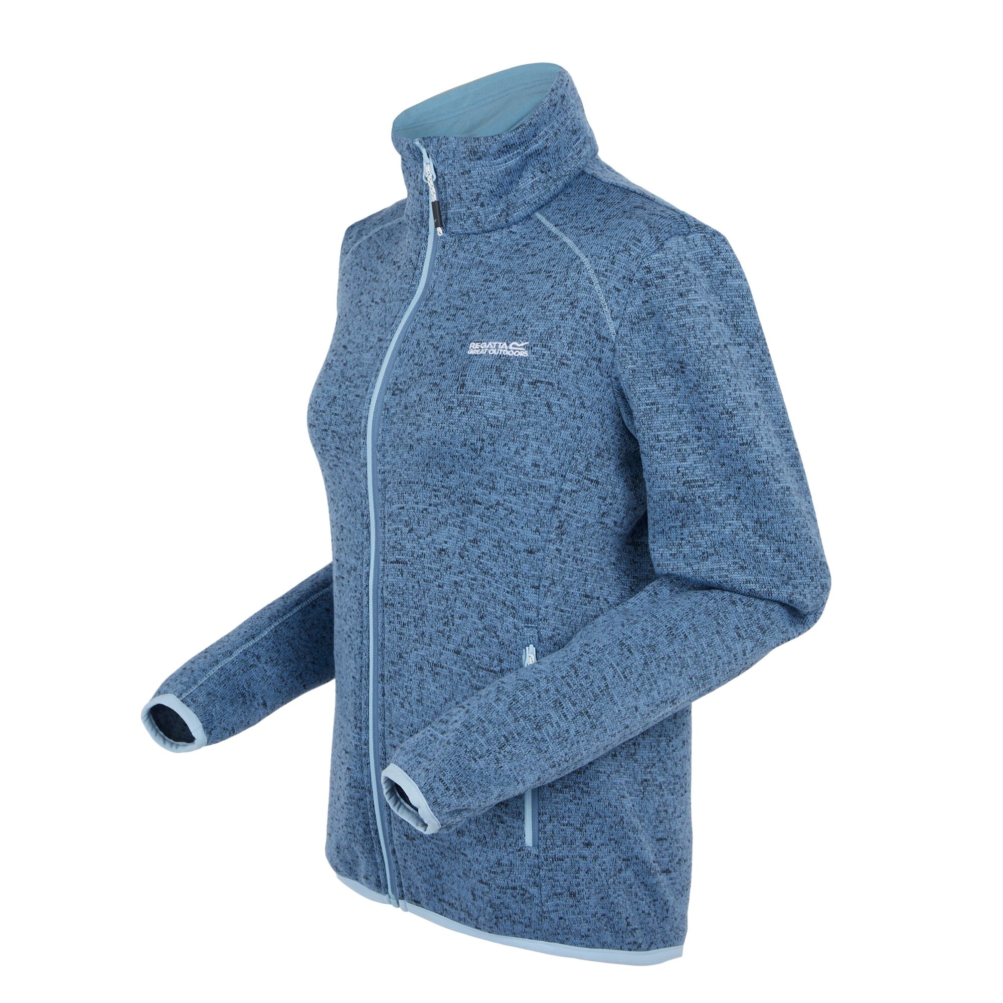 Women's Newhill Full Zip Fleece | Coronet Blue Clear Sky