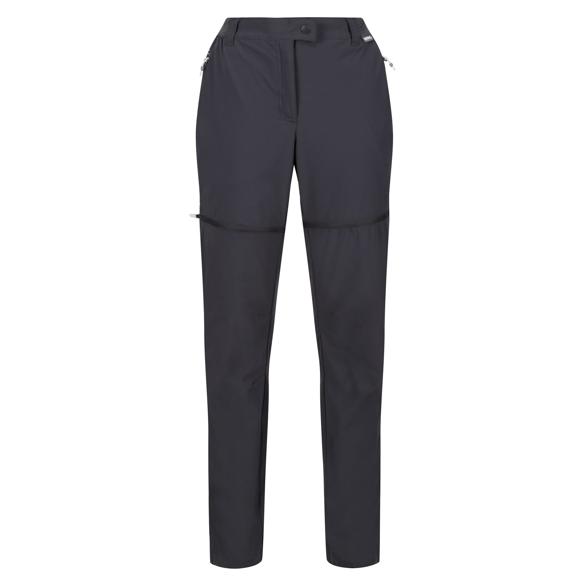 Women's Mountain Zip Off Walking Trousers | Seal Grey