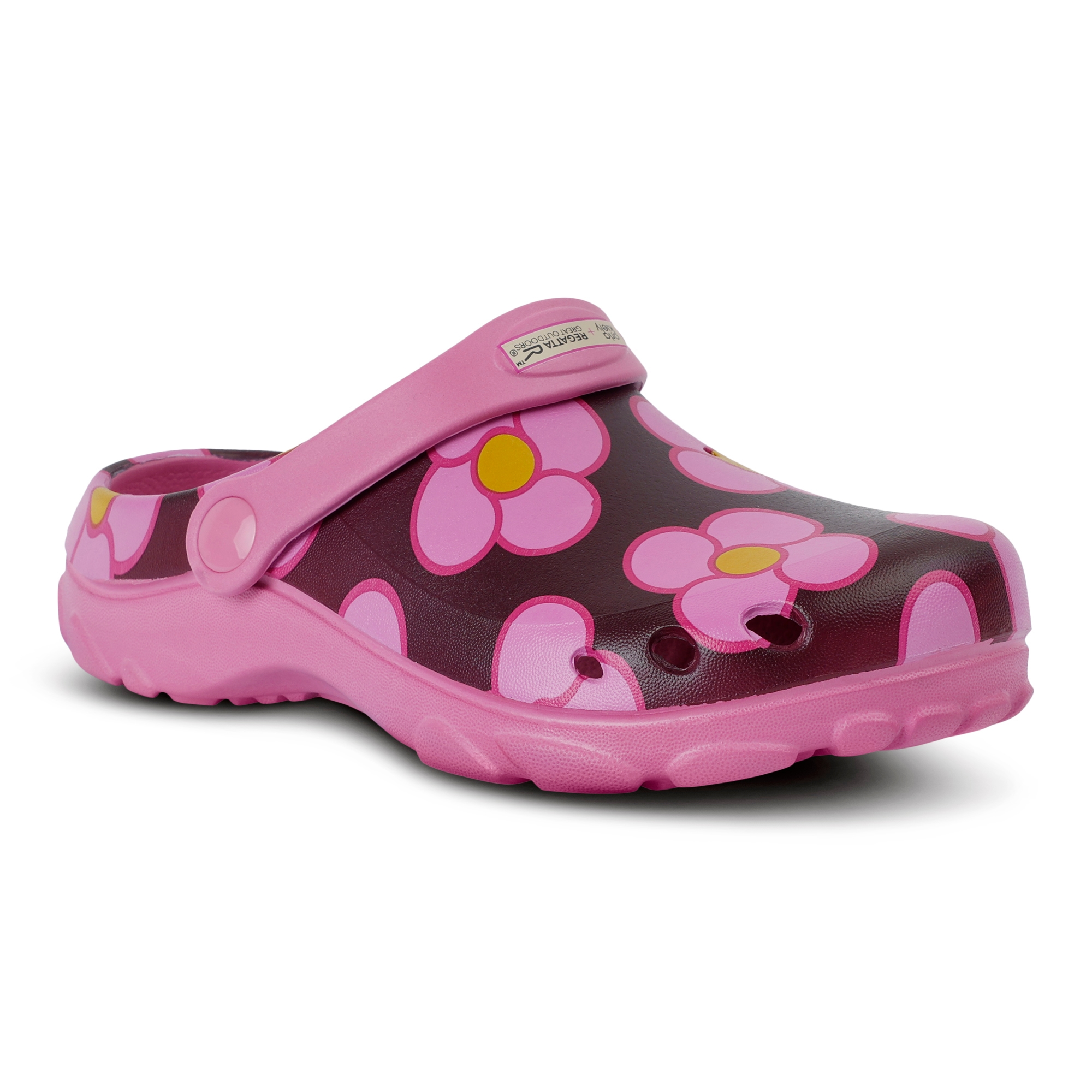 Kids' Orla Kiely Clog | Spinning Flower Morello