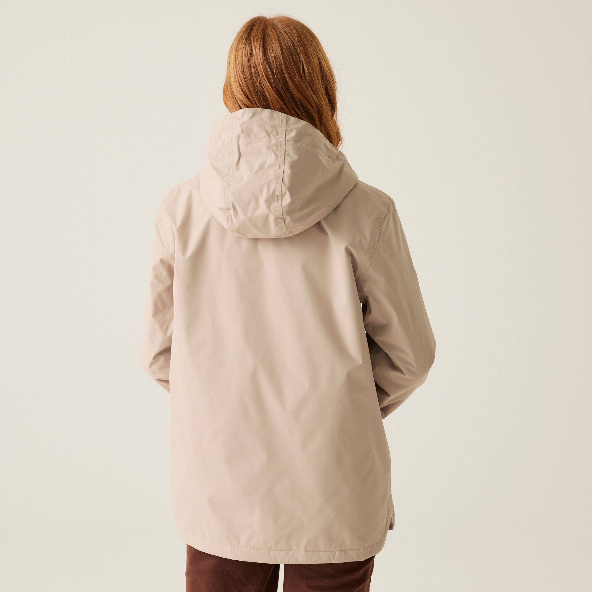Women's Broadia Waterproof Jacket | Warm Taupe Light Vanilla
