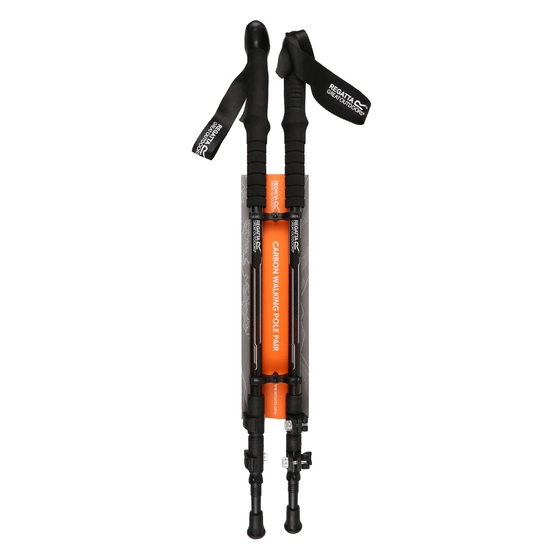 Carbon Walking Pole Pair | Black