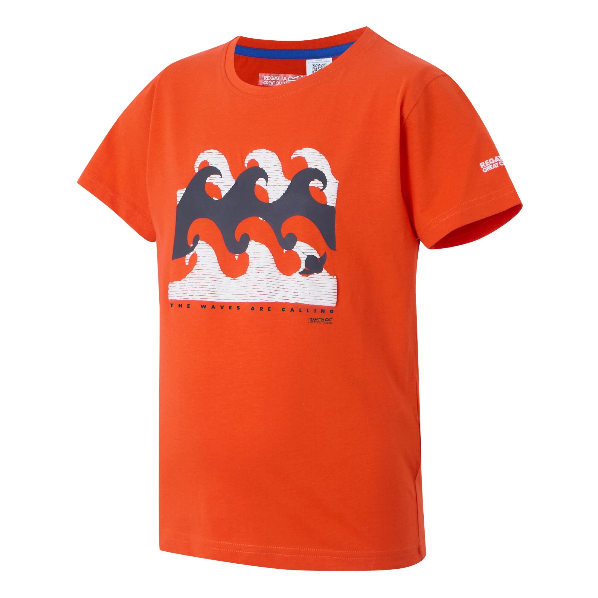 Kids' Bosley VIII T-Shirt | Tangerine Tango