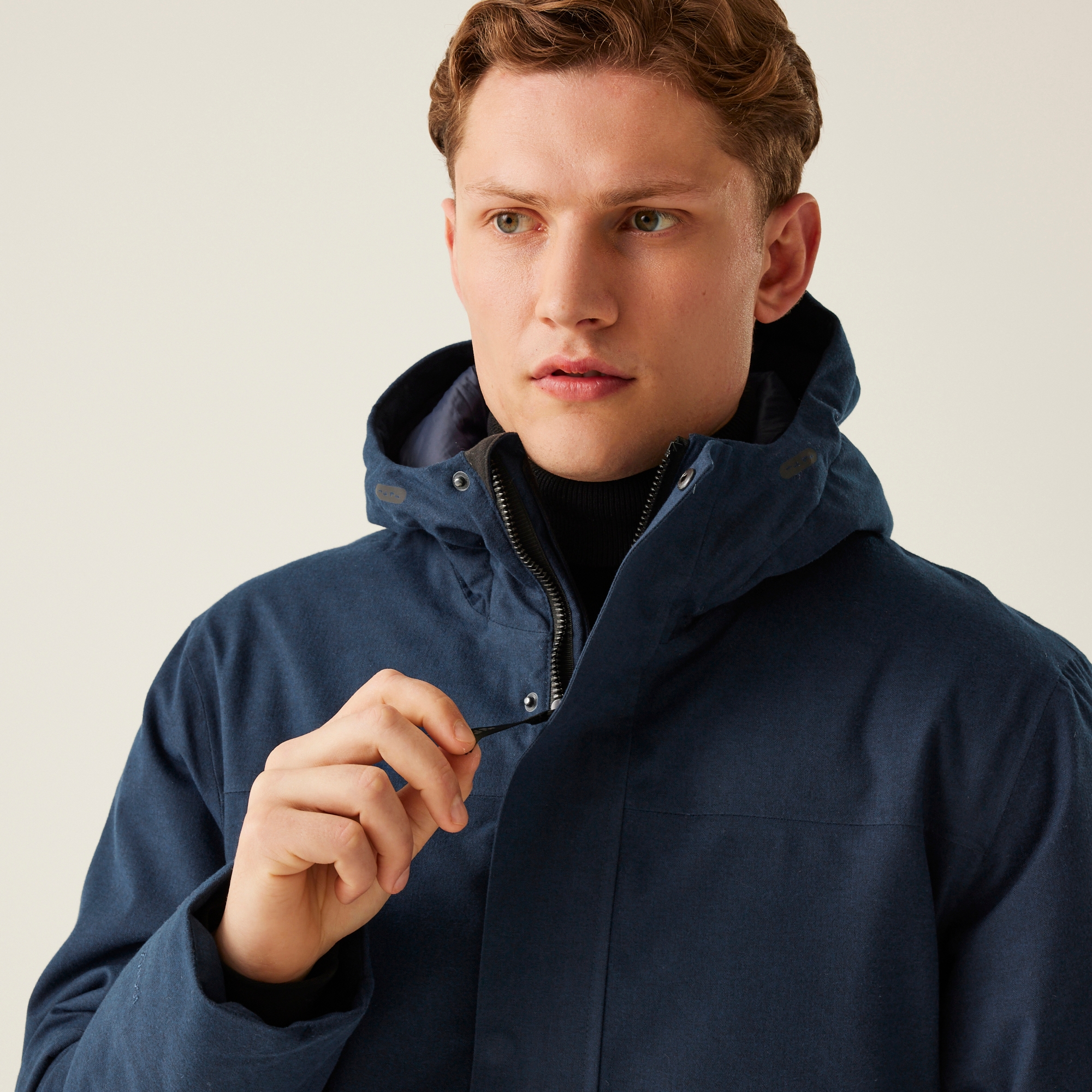 Men's Ezdale Waterproof Insulated Jacket | Navy Marl Navy