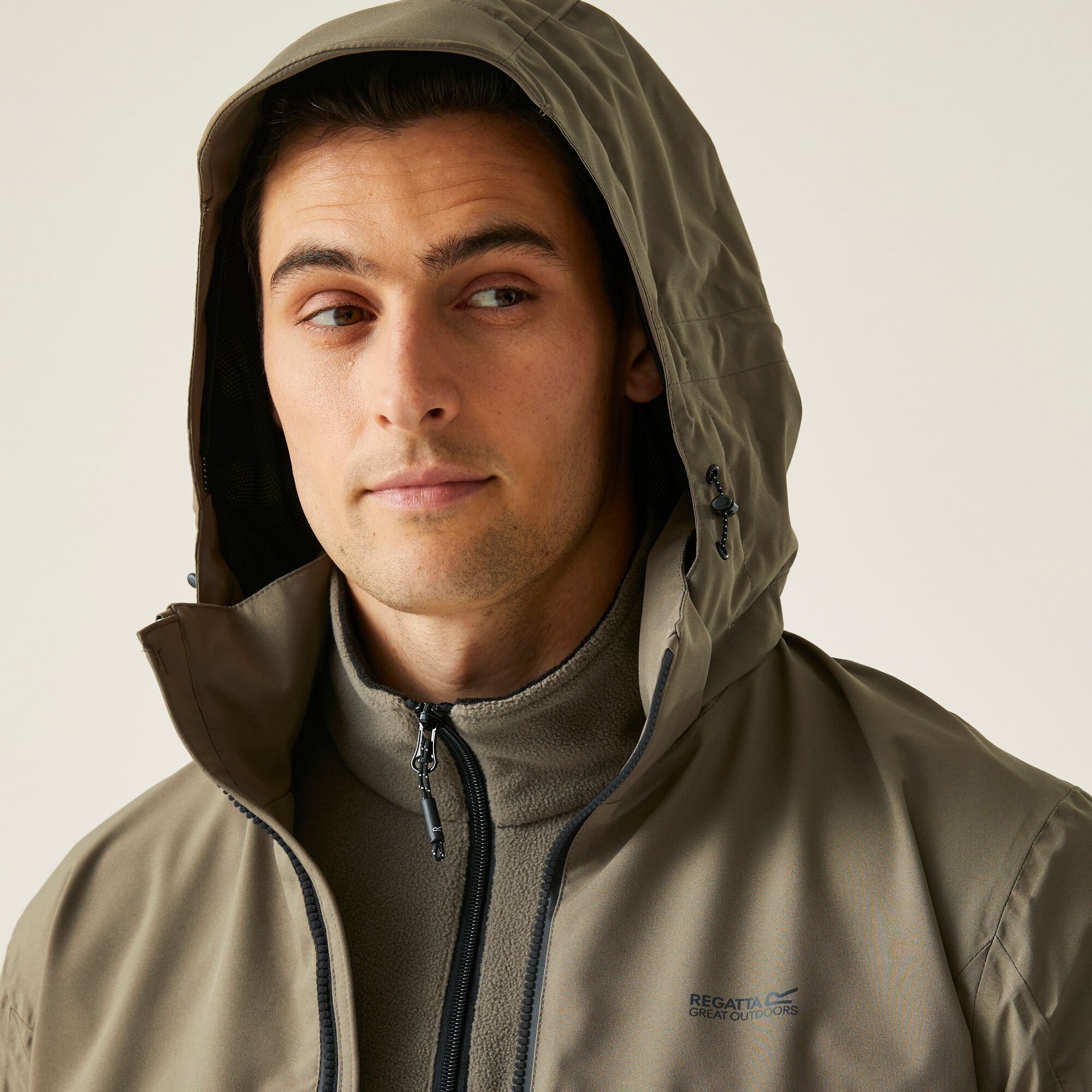 Men's Bosfield III Waterproof Jacket | Golden Sand Treetop