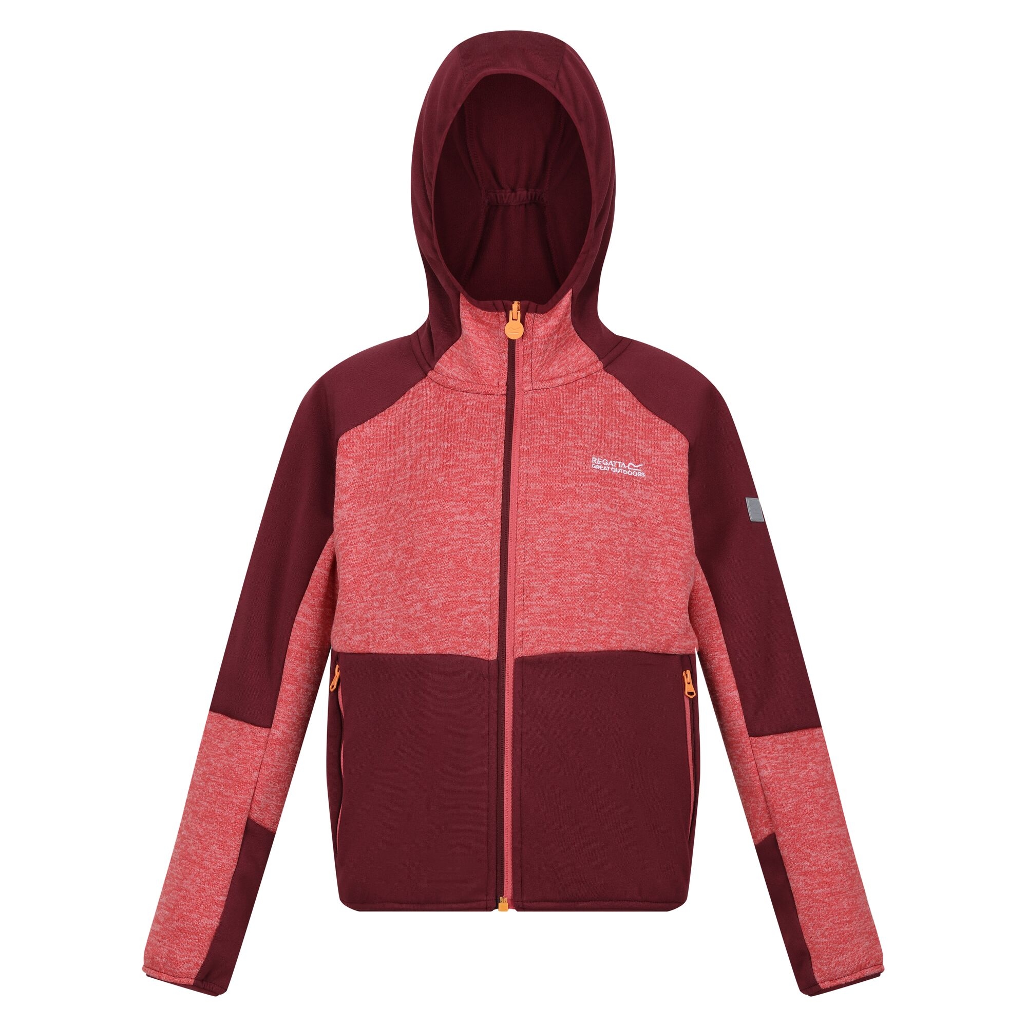 Kids' Dissolver VII Full Zip Fleece | Mineral Red Burngudy