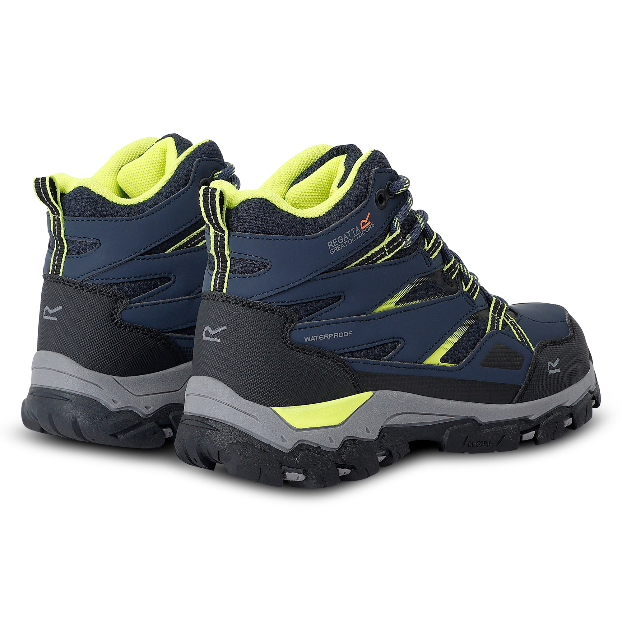 Kids' Holcombe III Walking Boots | Navy Lime Punch