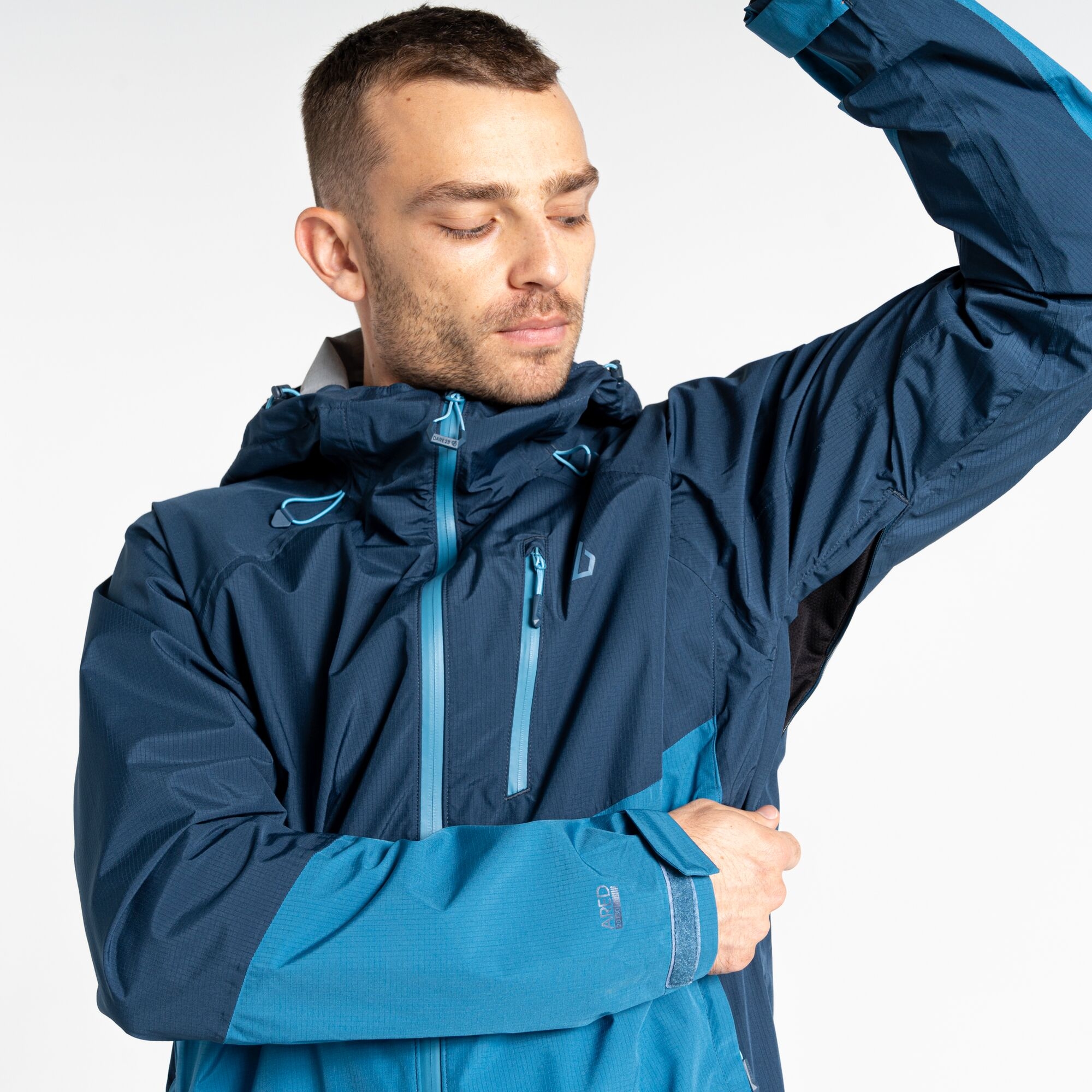 Men's Breathe Out Waterproof Jacket | Bluesteel