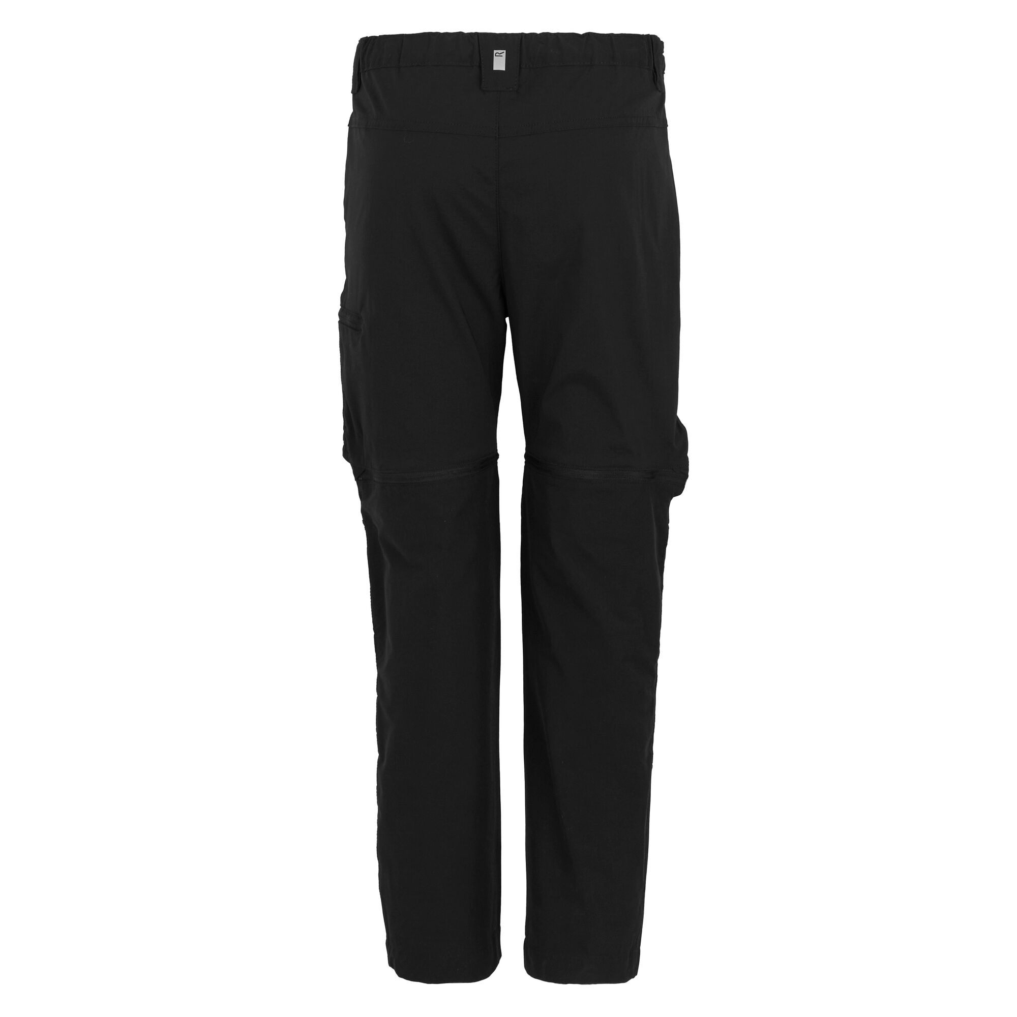 Kids' Highton Stretch Zip Off Walking Trousers | Black