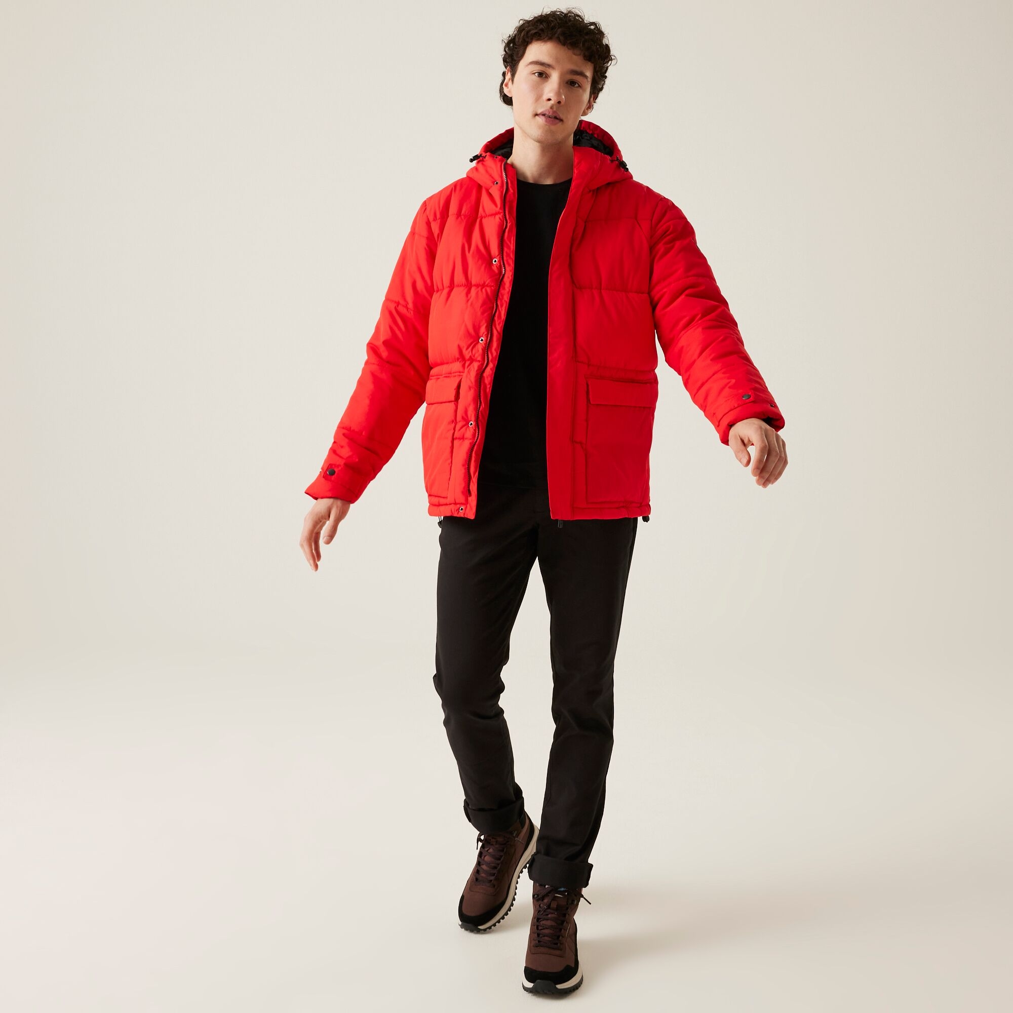 Men's Falkner Padded Jacket | High Risk Red